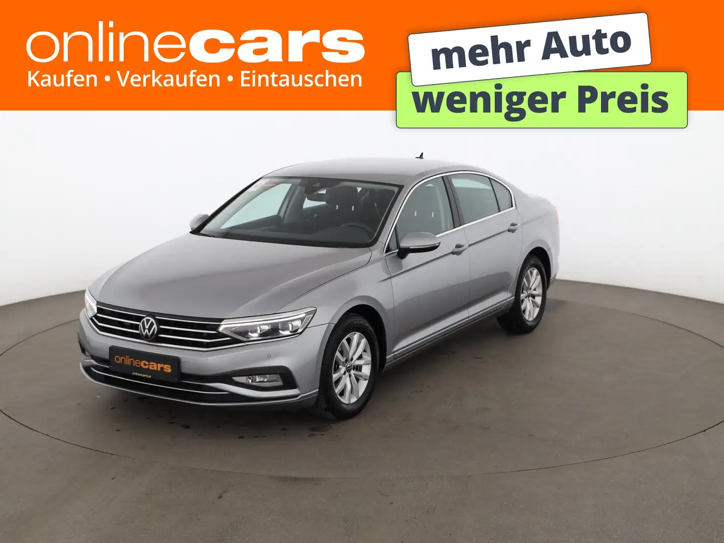 Volkswagen Passat 2.0 TDI Business Aut MATRIX RADAR NAVI PDC Silber - 1