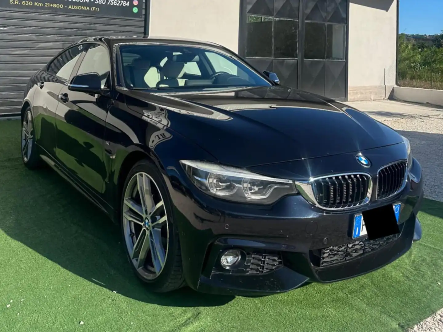 BMW 420 420d Grancoupè Msport Automatica Nero - 1