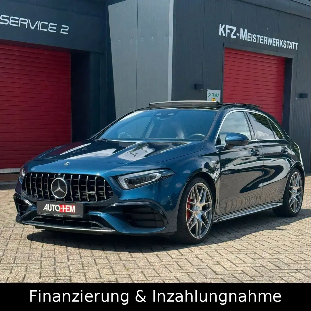Mercedes-Benz A 45 AMG A 45 S AMG 4M Pano  High-End 360° Performance Azul - 1