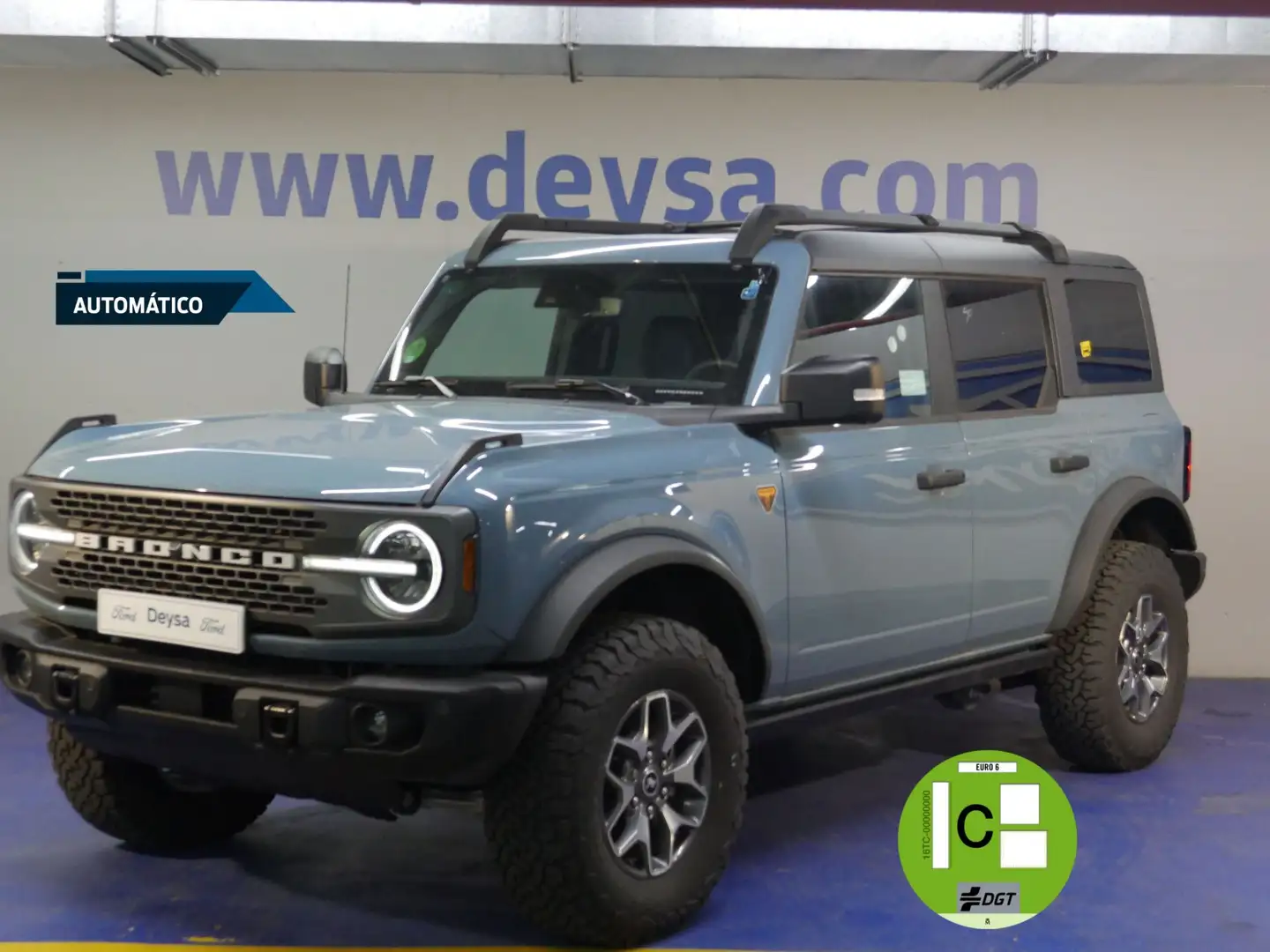 Ford Bronco 2.7 EcoBoost V6 Badlands 335 Auto. Azul - 1