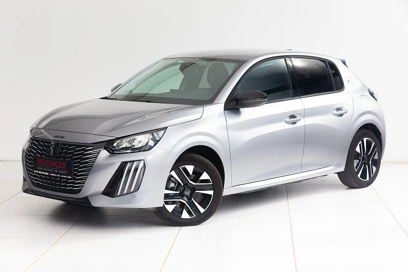 Peugeot e-208 136PS 50kWh E-Style Grau - 1