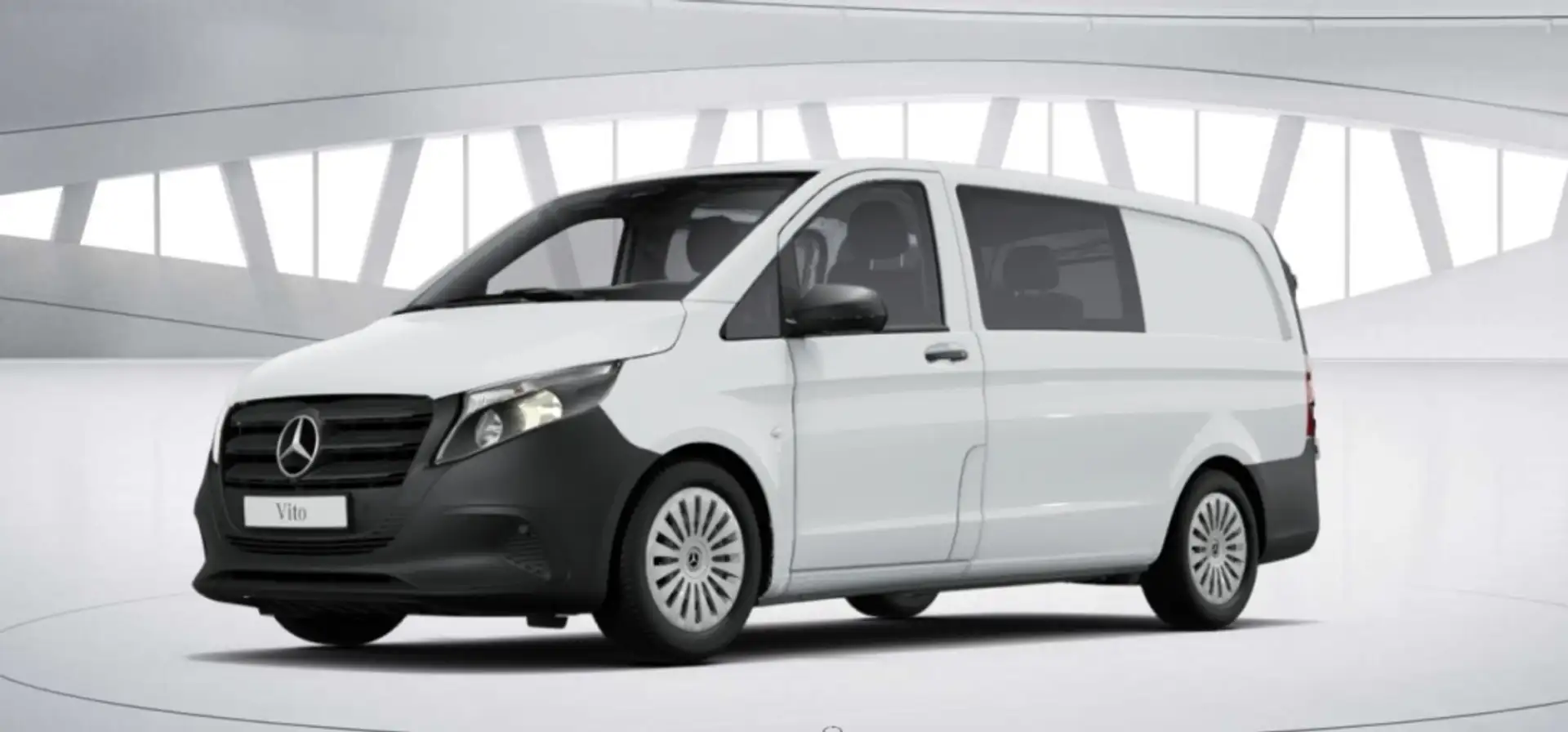 Mercedes-Benz Vito Mixto 110CDI Pro Larga Blanc - 1