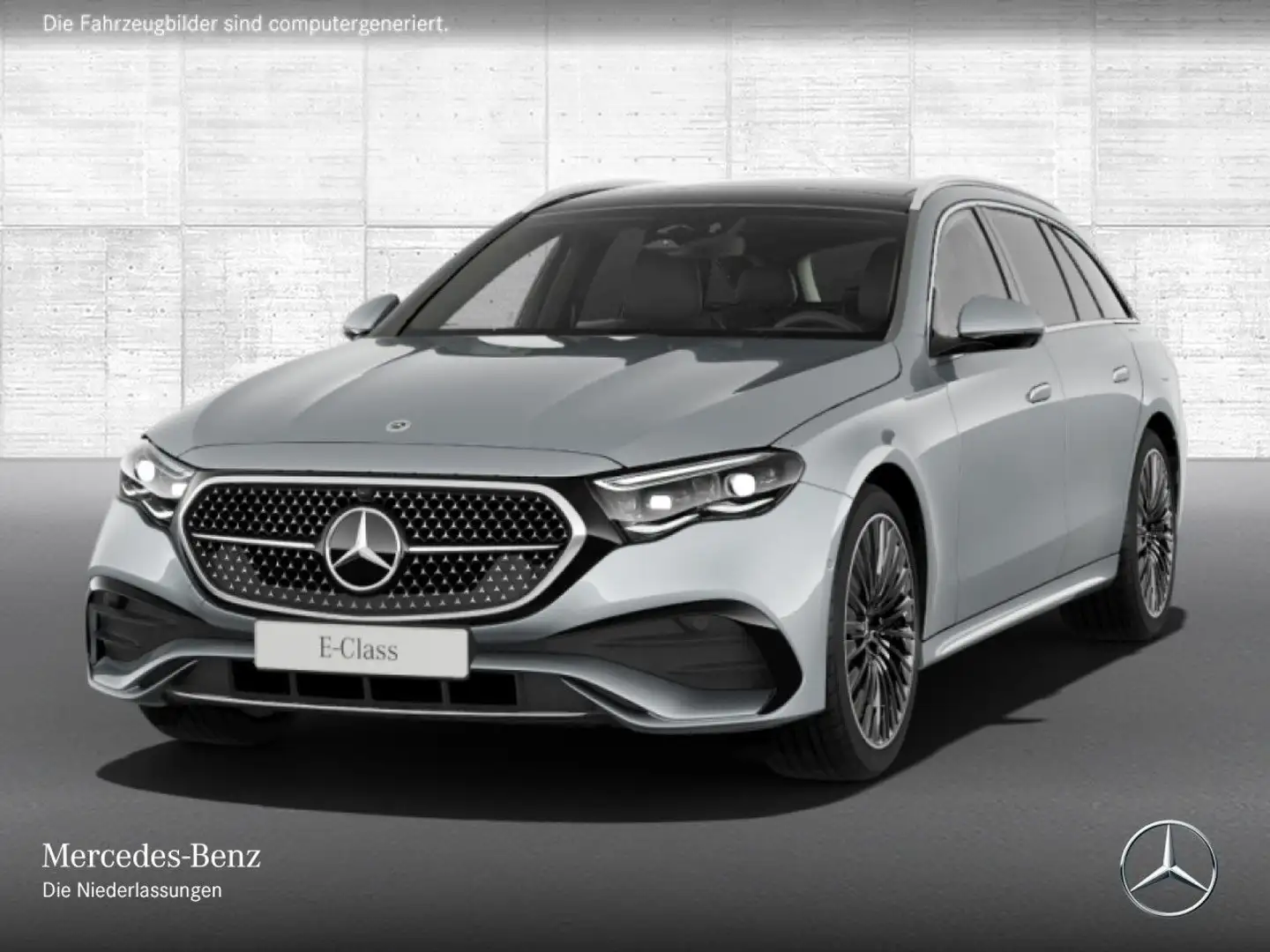 Mercedes-Benz E 300 e T Sport-AMG ALU 20" Distronic KeylessGo Argent - 2