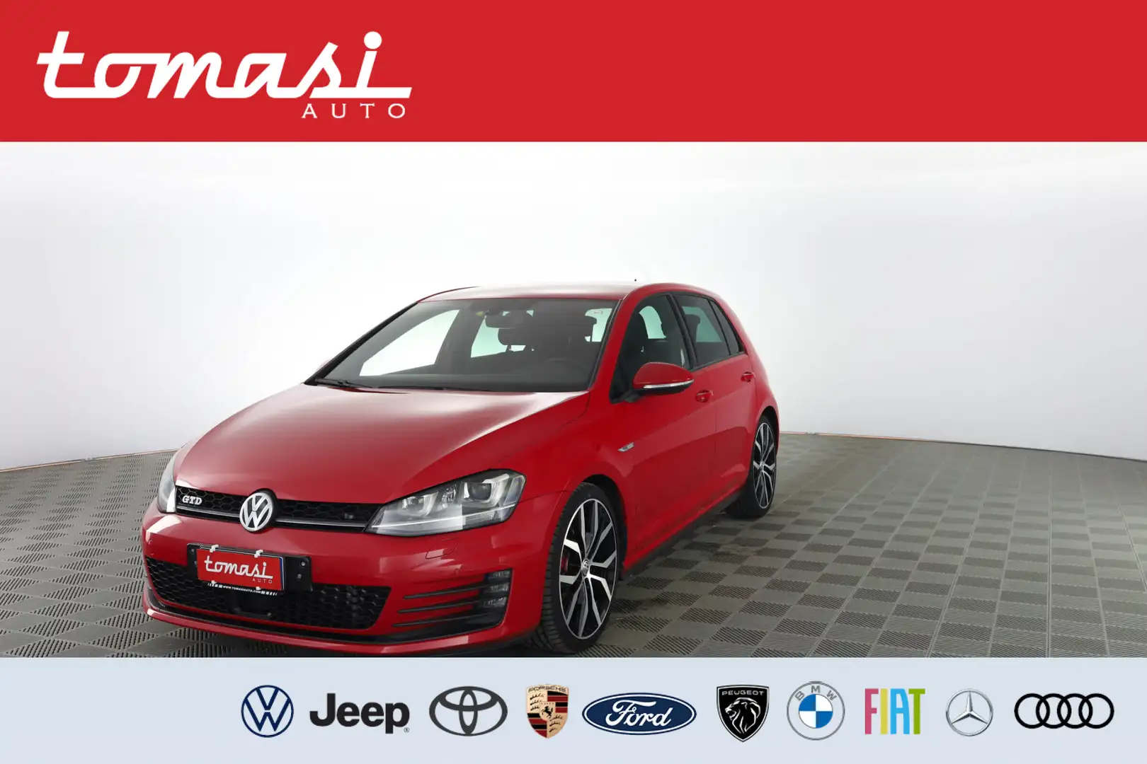 Volkswagen Golf GTD 2.0 TDI DSG 5p. Business BlueMotion Tech Rosso - 1