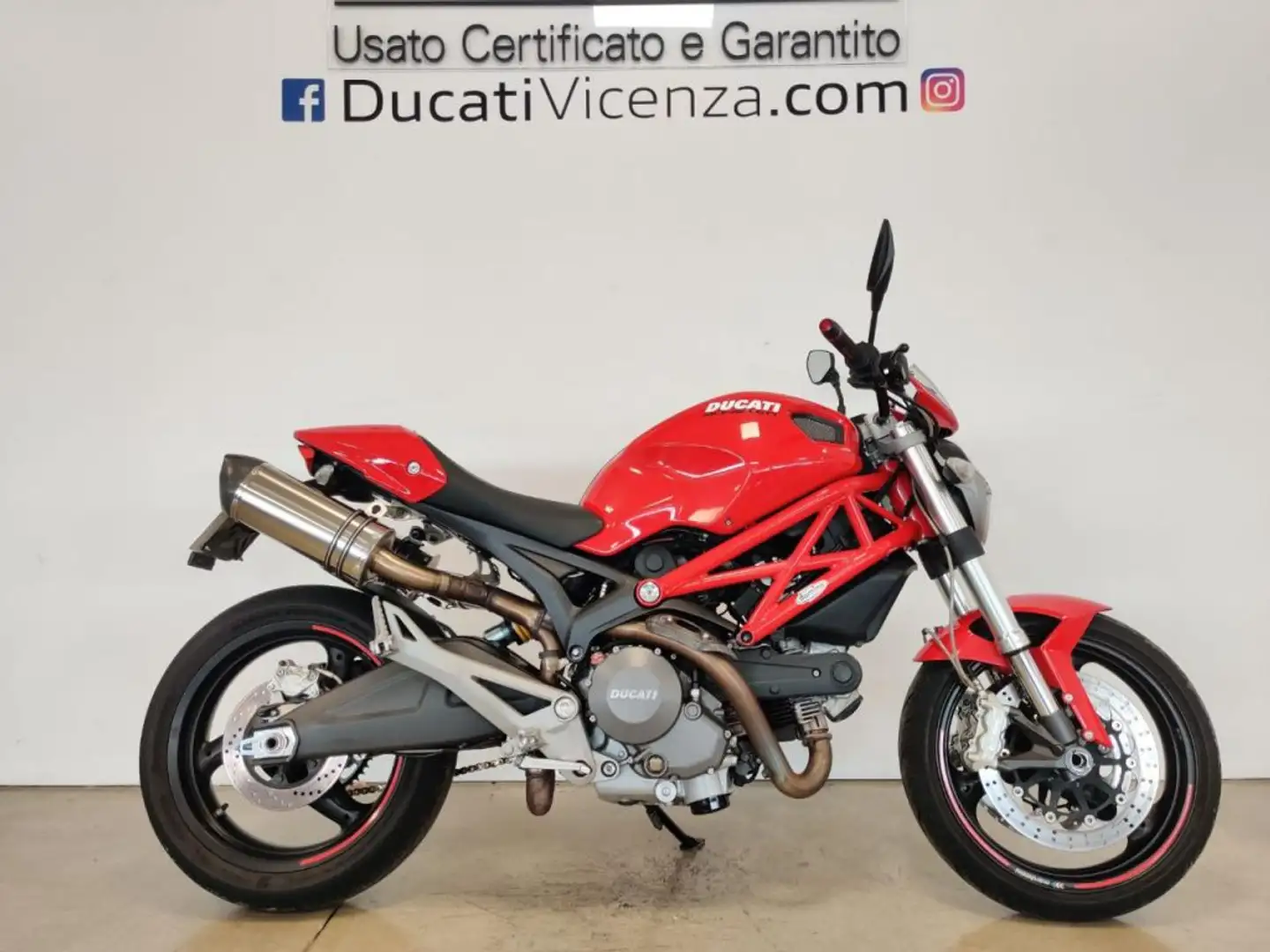 Ducati Monster 696 DEP >35 KW Rouge - 1