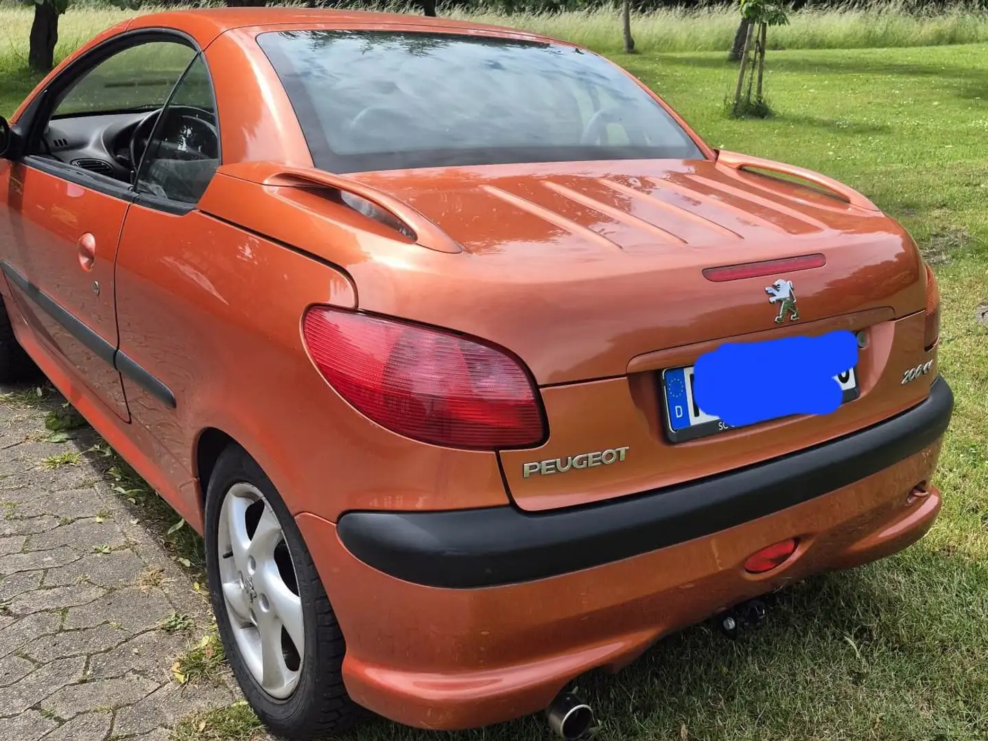 Peugeot 206 206 CC 110 Platinum Orange - 1