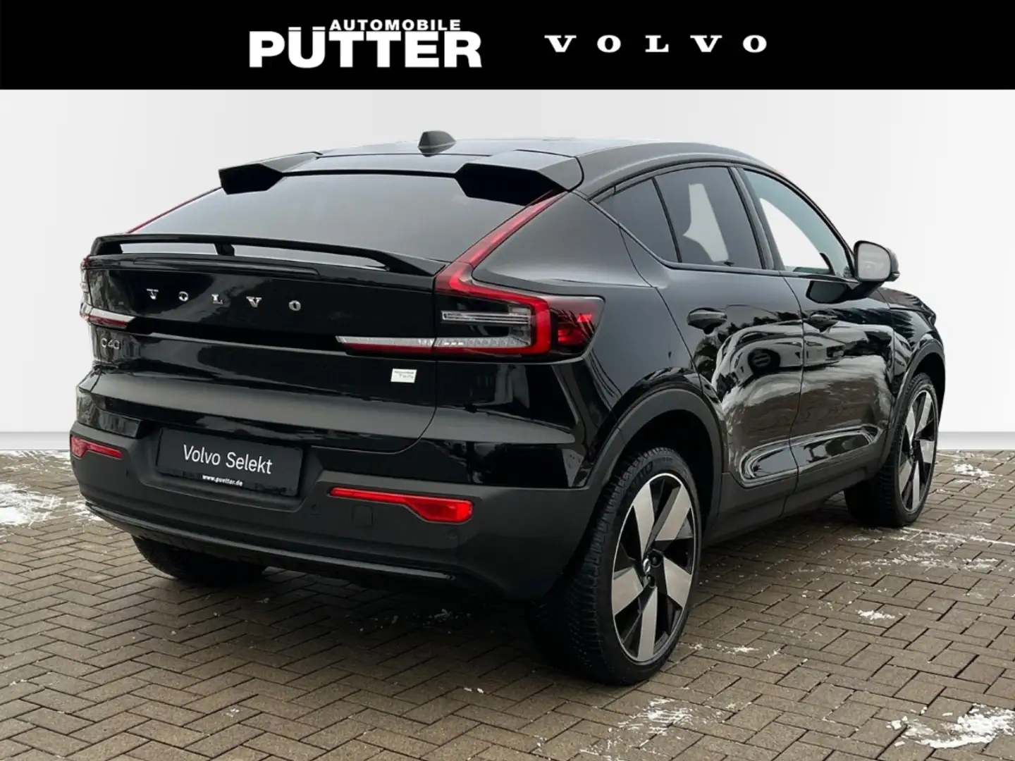 Volvo C40 Recharge Twin AWD Pure Electric Plus 20'' Allwette Schwarz - 2