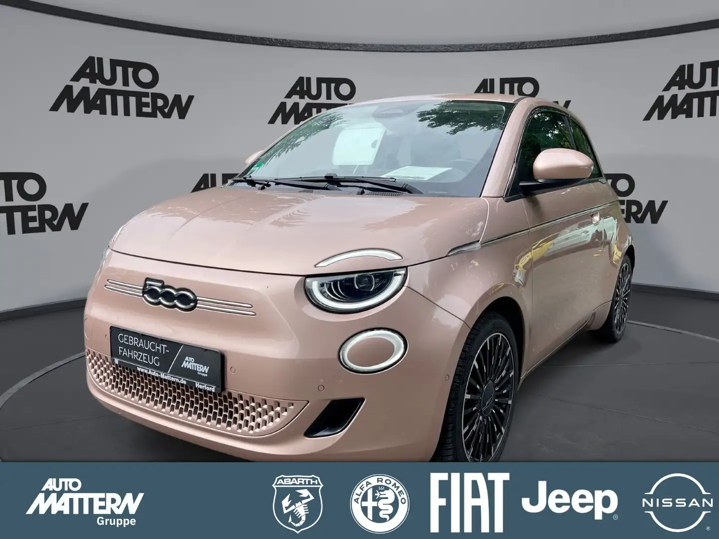 Fiat 500e Icon 42 kWh|Kamera|PDC|NAV|LED|SHZ|CarPlay Gold - 1