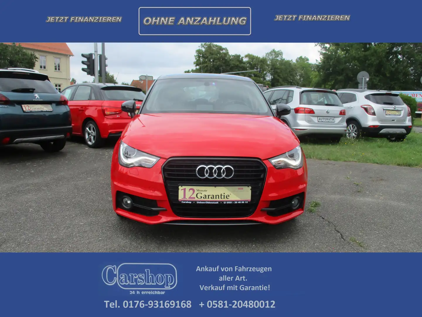 Audi A1 attraction / S-Line Rojo - 1