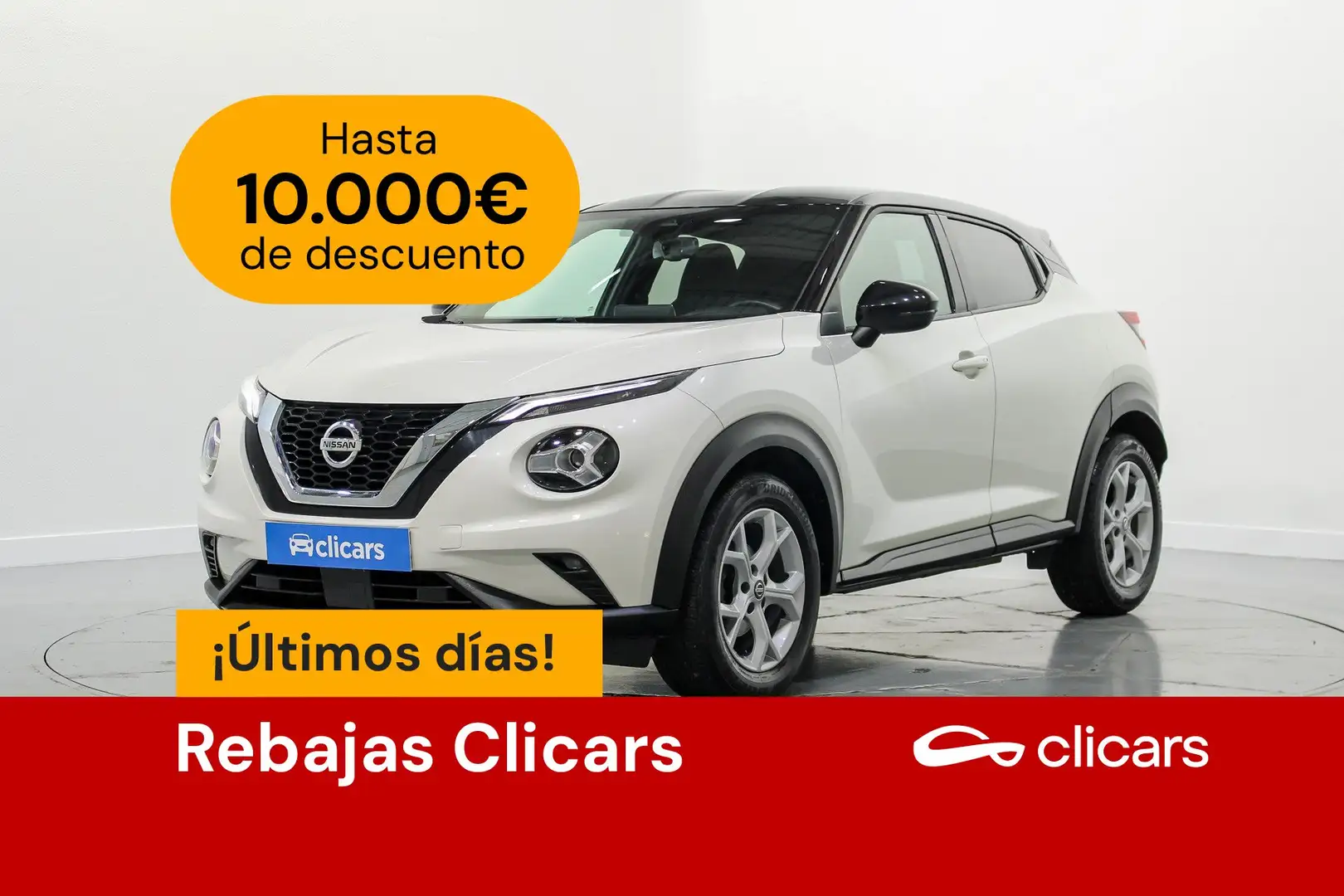 Nissan Juke 1.0 DIG-T N-Connecta 4x2 114 Blanc - 1