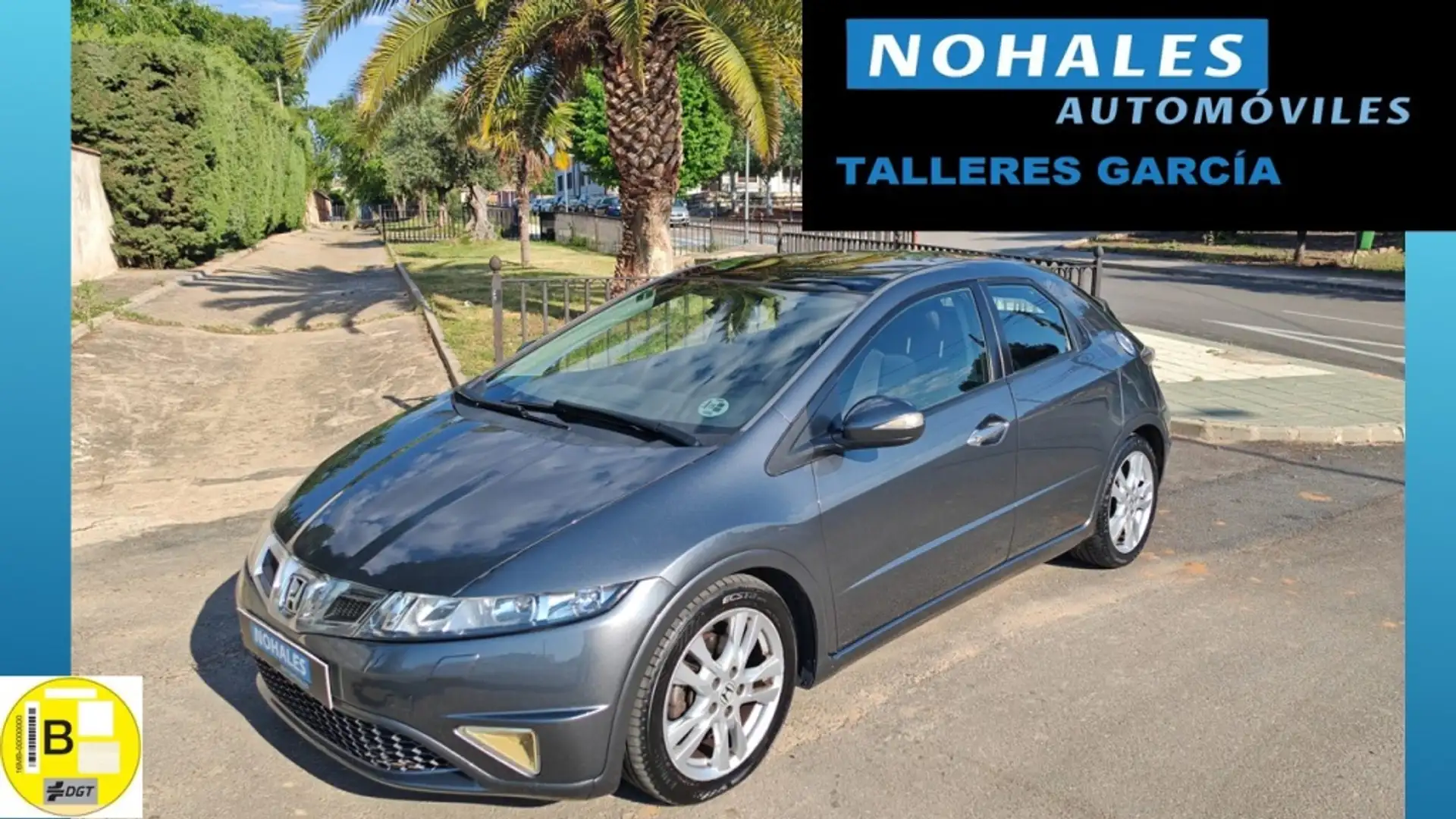 Honda Civic 2.2i-CTDI Sport Gris - 1