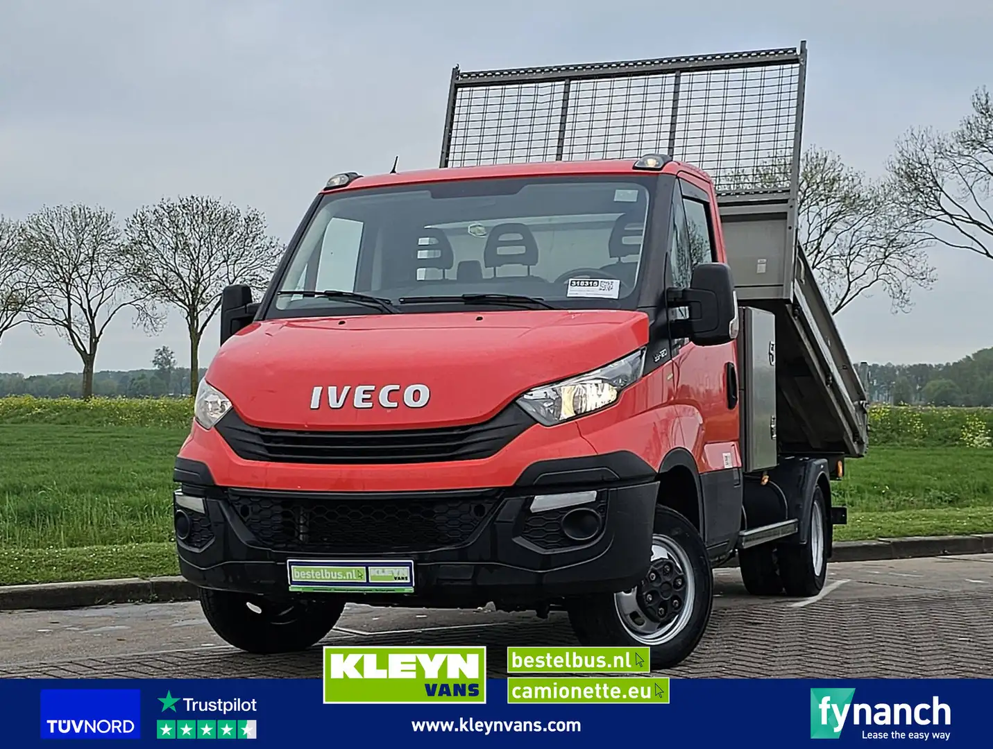 Iveco Daily 35C12 Kipper Kist Airco ! Roşu - 1