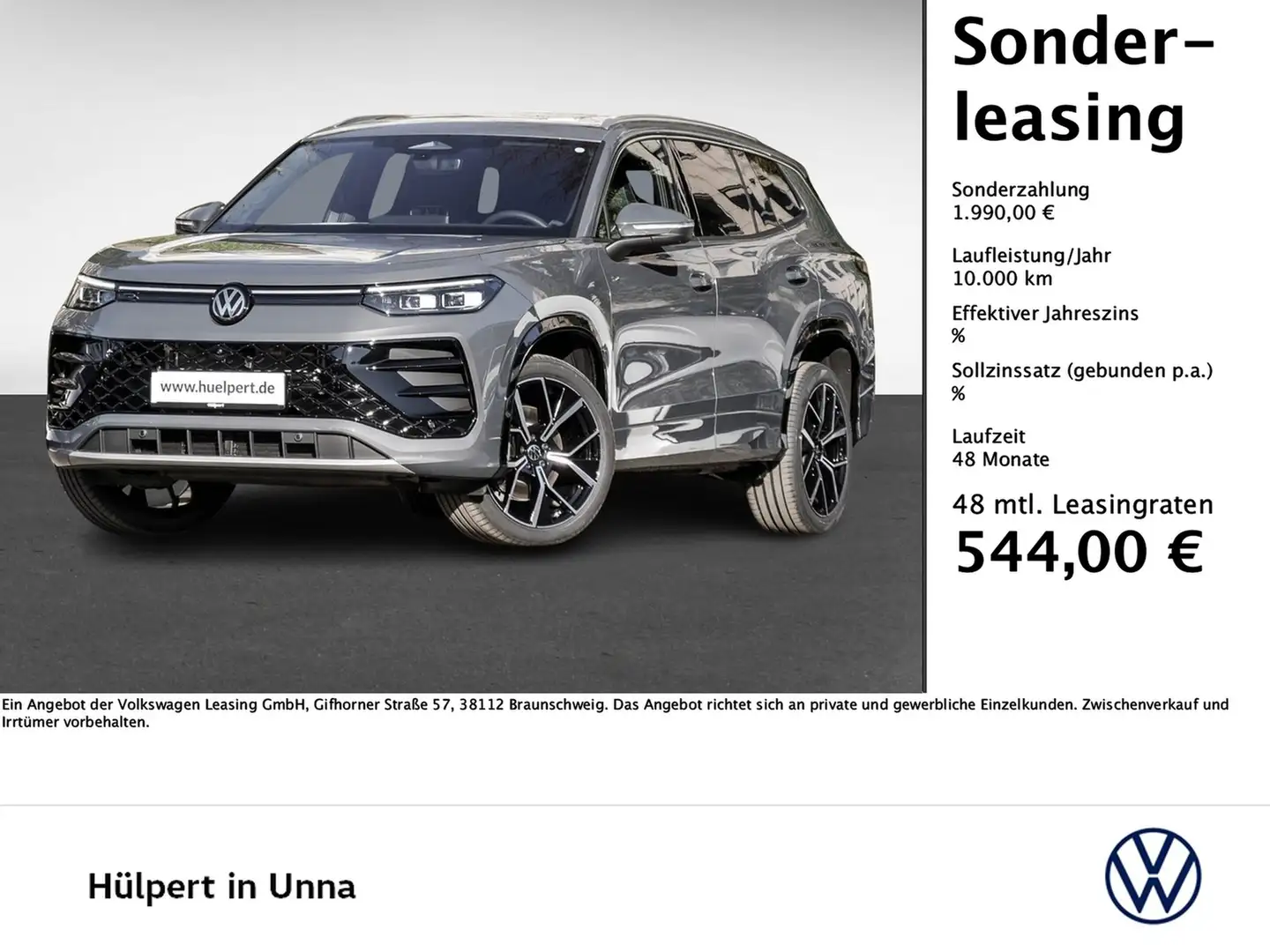 Volkswagen Tayron 2.0 R-LINE DSG 4X4 STANDHZG HARMANKARDON Gris - 1