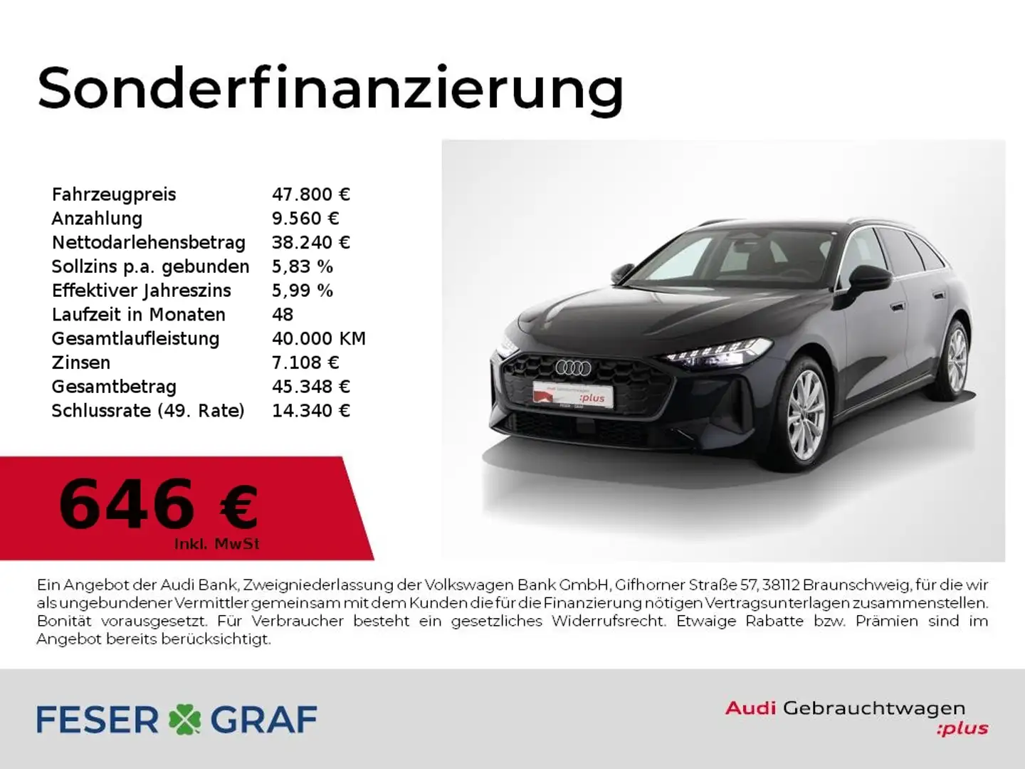 Audi A5 Avant TDI S tronic Rückfahrkamera B&O Blau - 1