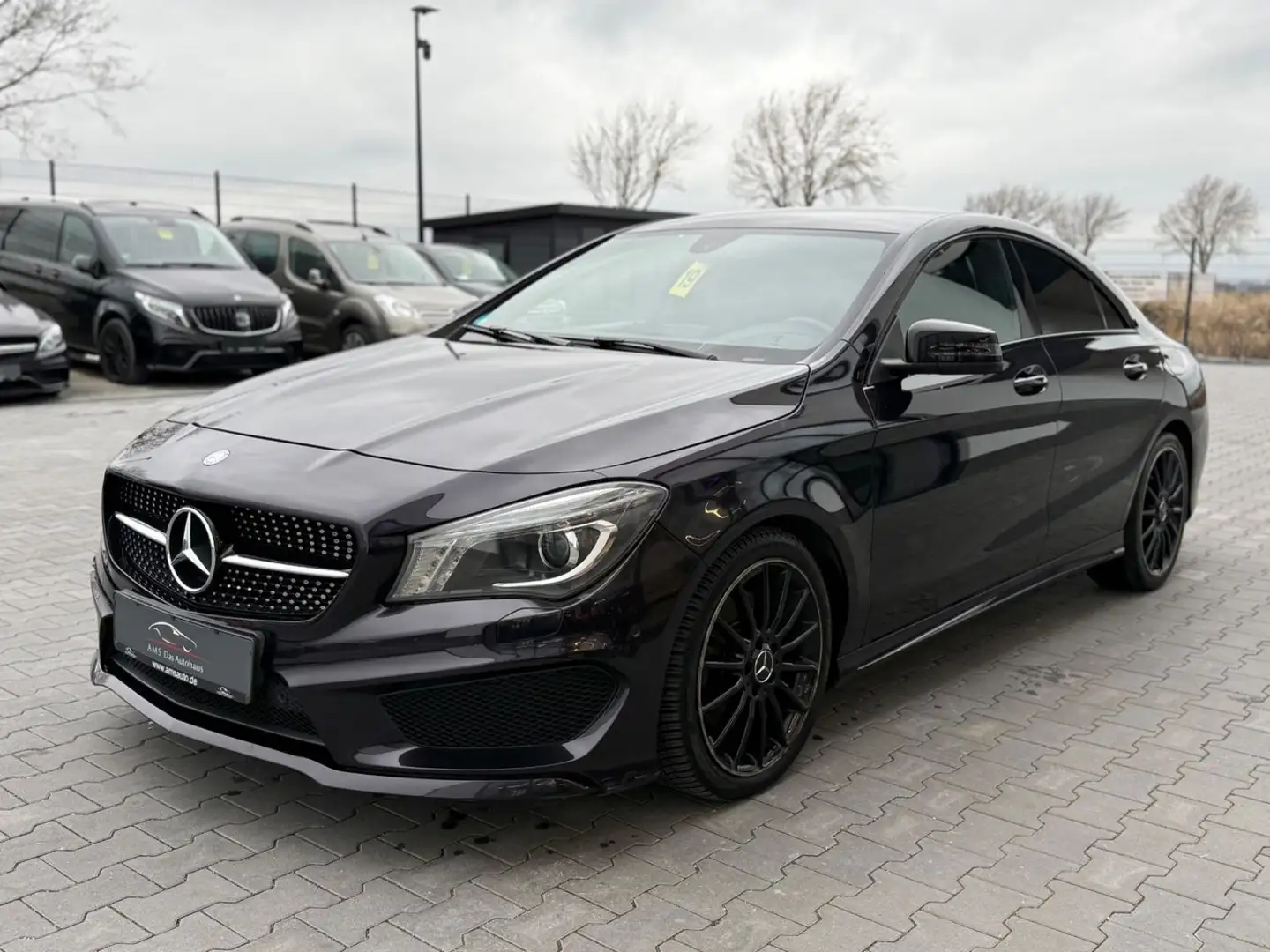 Mercedes-Benz CLA 220 CDI AMG Line Autom. Navi Bi Xenon Leder Violett - 1