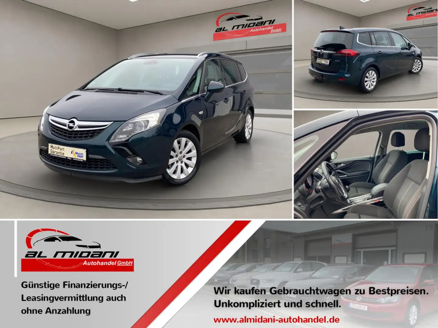 Opel Zafira Business Innovation Vert - 1