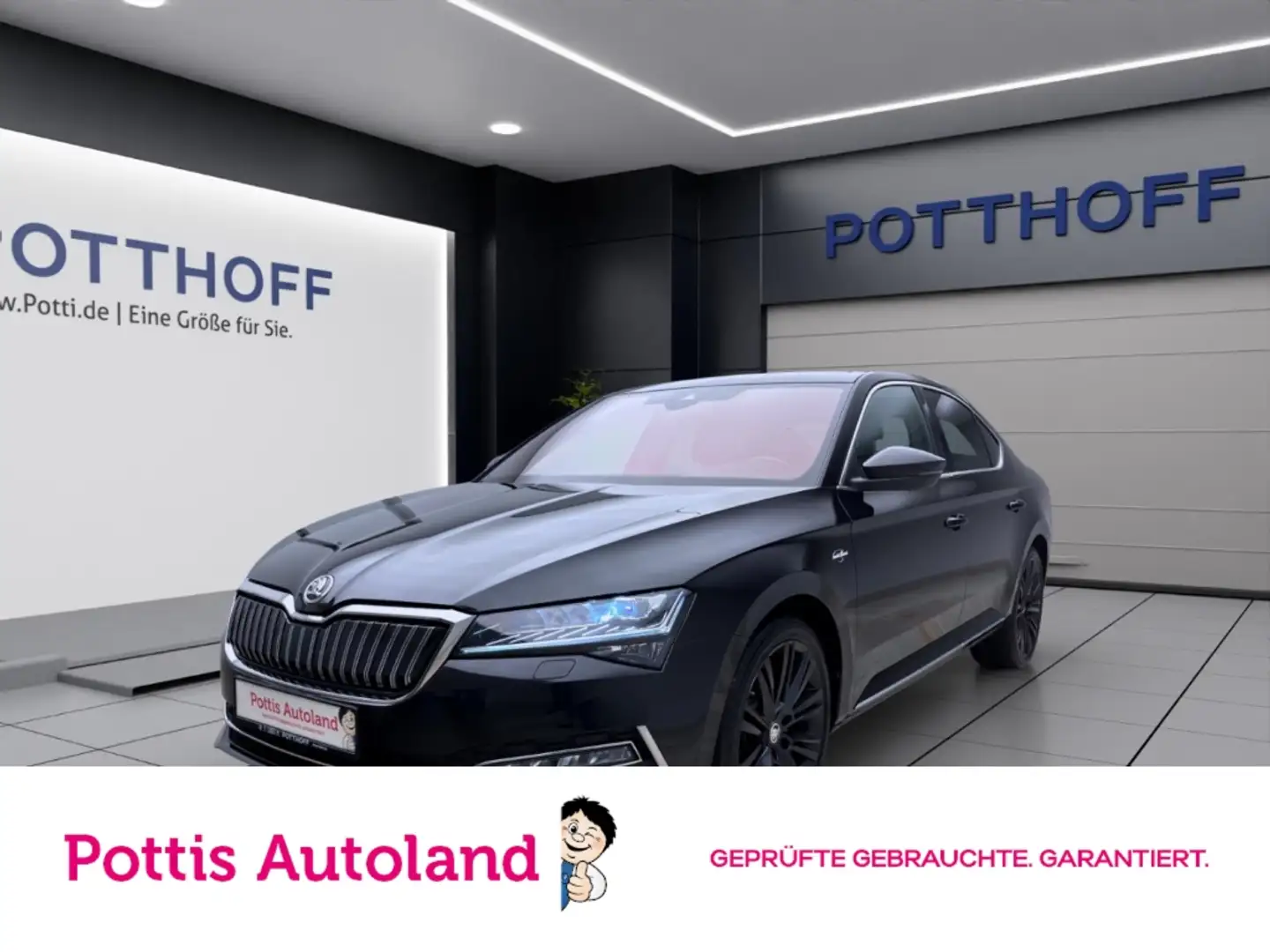Skoda Superb 1.4 TSI DSG eHybrid L&K iV STDHZG SCHIEBEDACH AHK Schwarz - 1