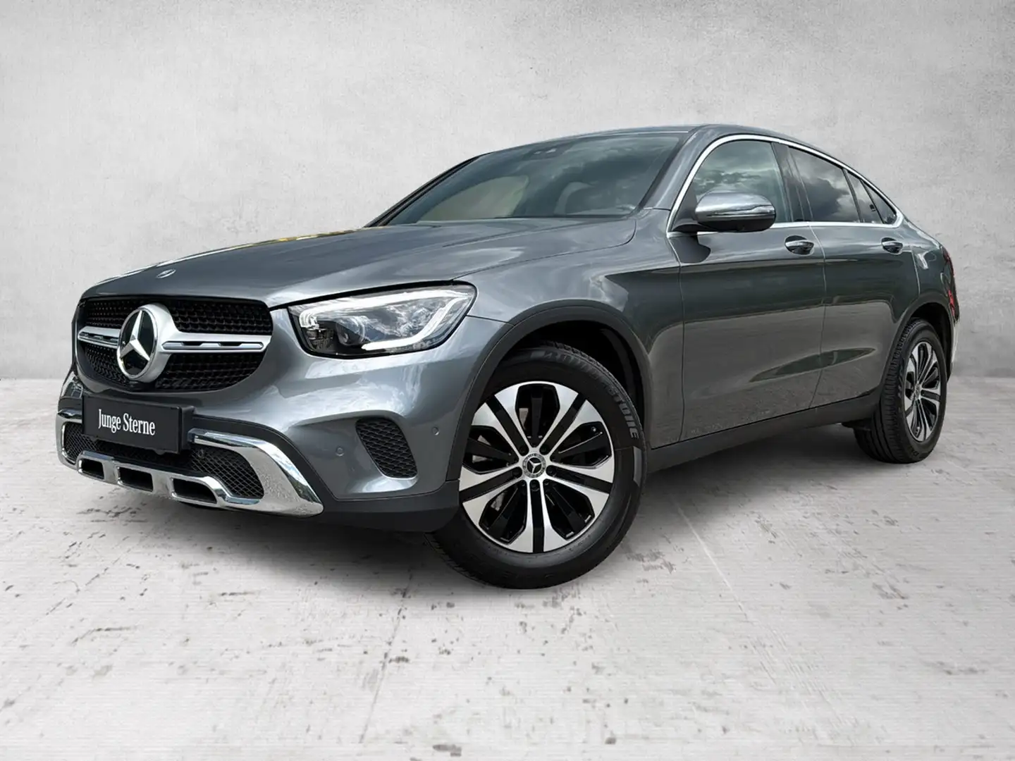 Mercedes-Benz GLC 200 d 4MATIC Coupé Mbeam MBUX RKam PTS Shz Grey - 2