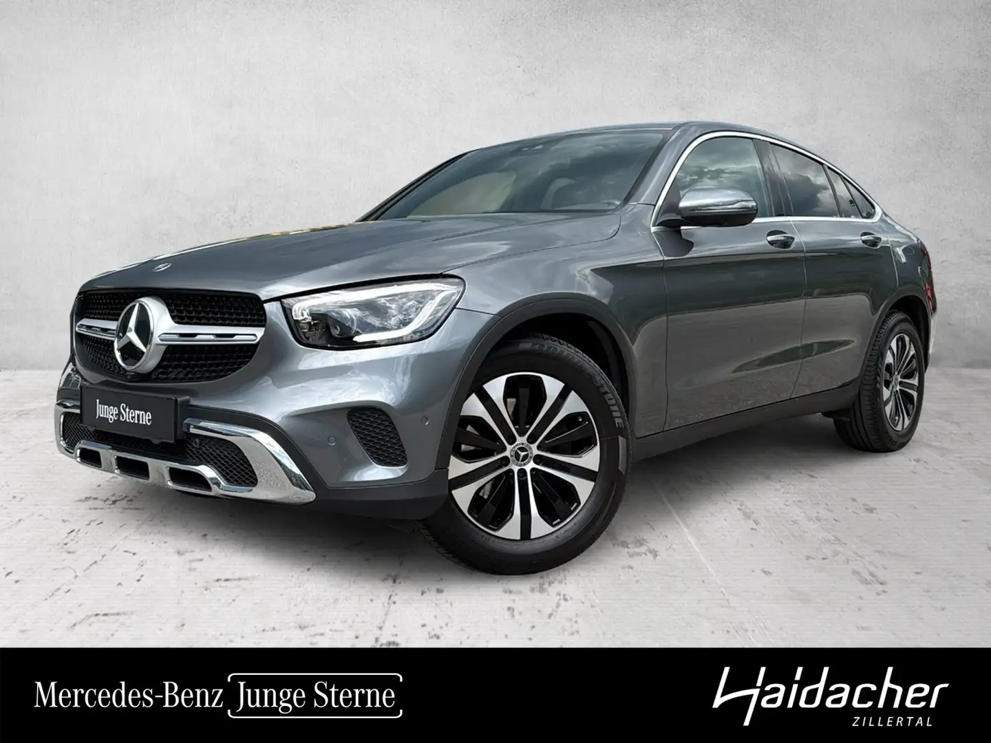 Mercedes-Benz GLC 200 d 4MATIC Coupé Mbeam MBUX RKam PTS Shz Grey - 1