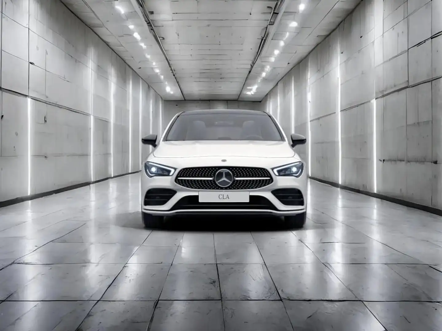 Mercedes-Benz CLA 200 d SB AMG+PANO+DISTR.+AHK+MULTIB.+ADV.SOU Weiß - 2