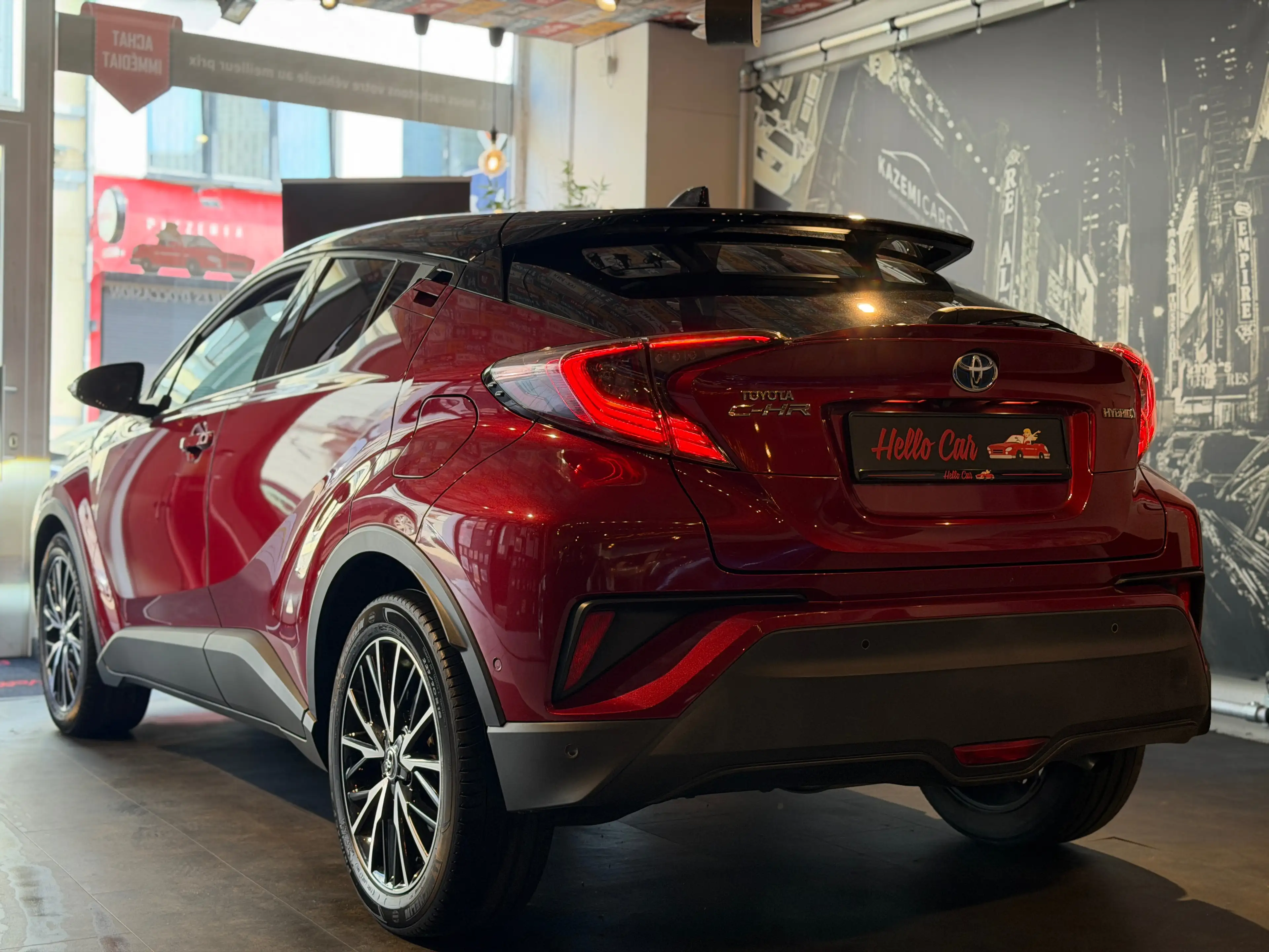 Toyota C-HR Hybrid 1.8i VVT-i * CARNET FULL * GARANTIE * SIEGES CHAUFFANTS — photo 5
