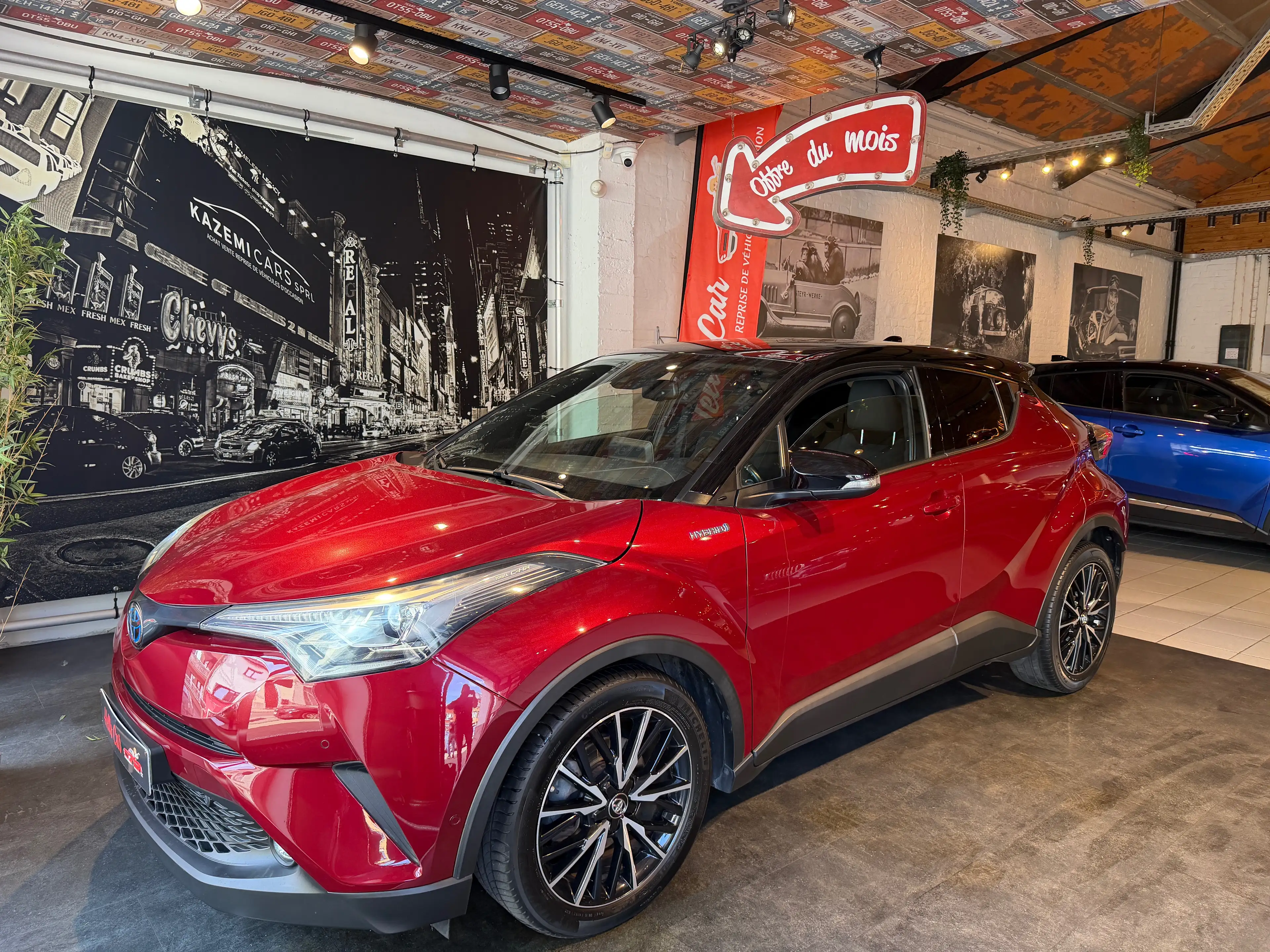 Toyota C-HR Hybrid 1.8i VVT-i * CARNET FULL * GARANTIE * SIEGES CHAUFFANTS — photo 3