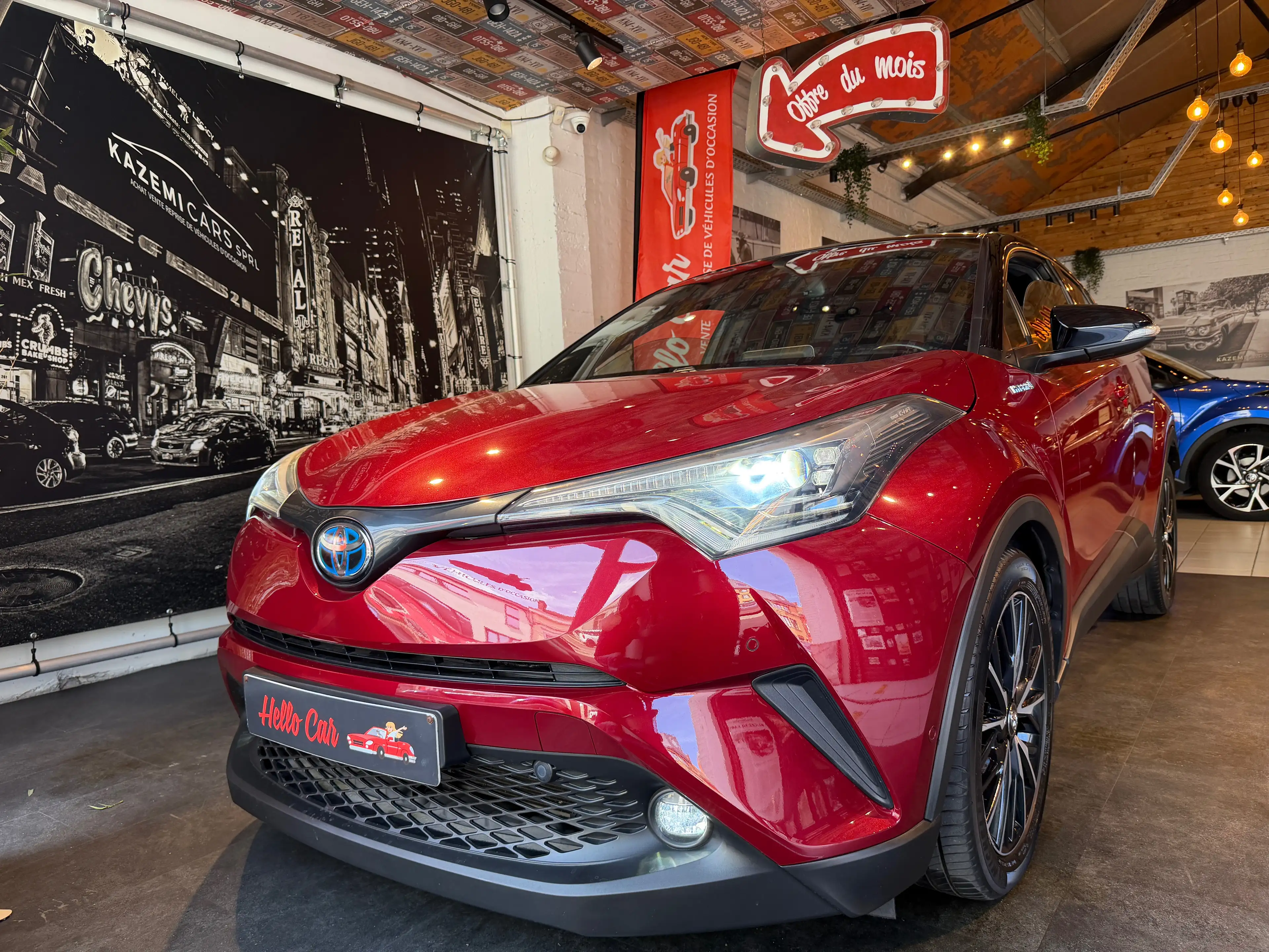 Toyota C-HR Hybrid 1.8i VVT-i * CARNET FULL * GARANTIE * SIEGES CHAUFFANTS — photo 7