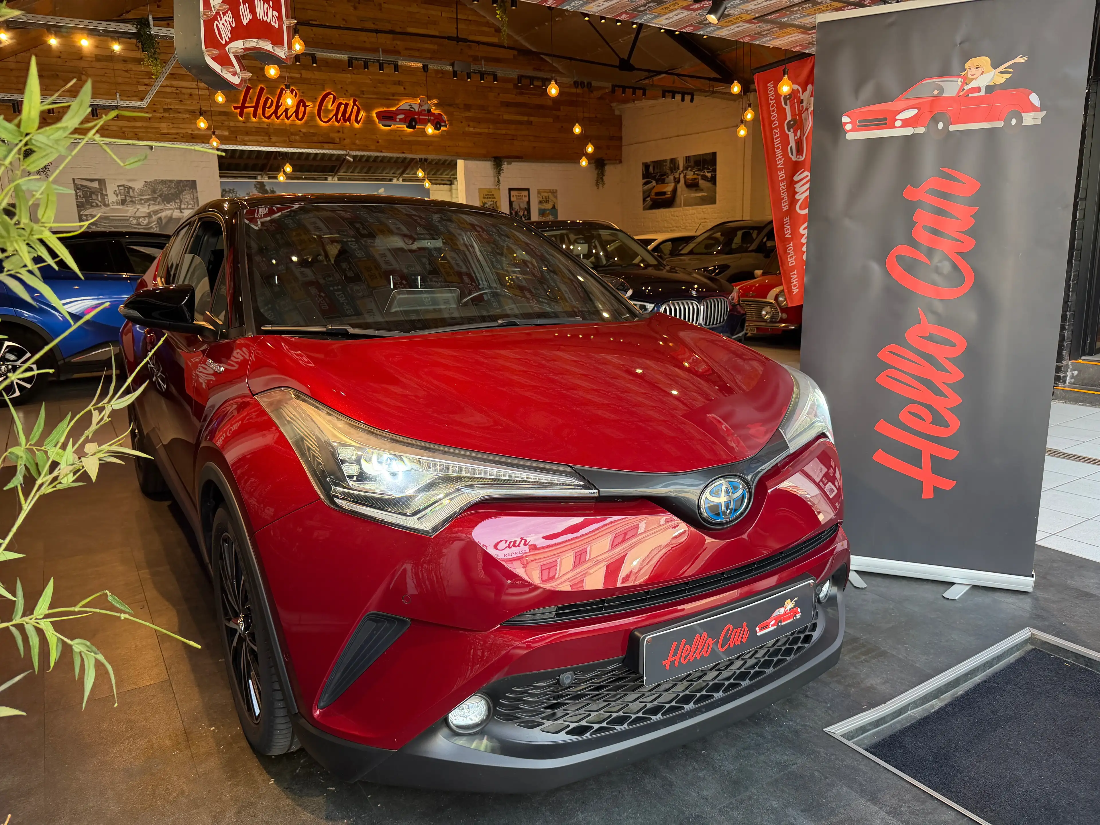 Toyota C-HR Hybrid 1.8i VVT-i * CARNET FULL * GARANTIE * SIEGES CHAUFFANTS — photo 6