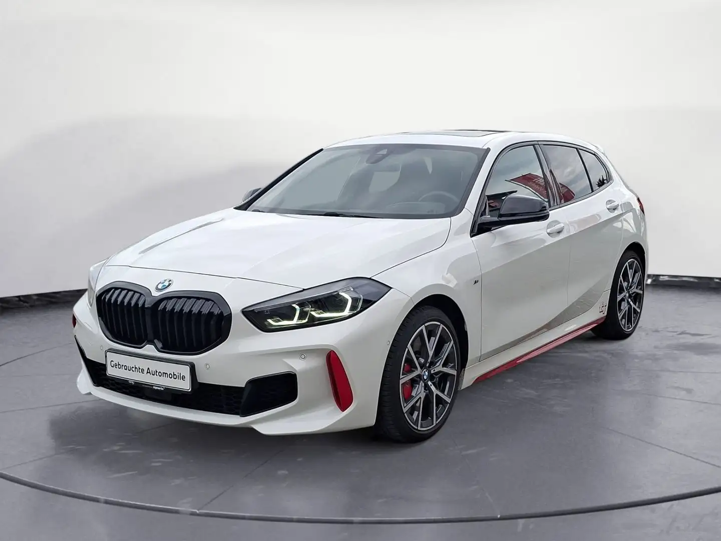 BMW 128 ti Navi Tempom.aktiv Panoramadach Bluetooth P Weiß - 2
