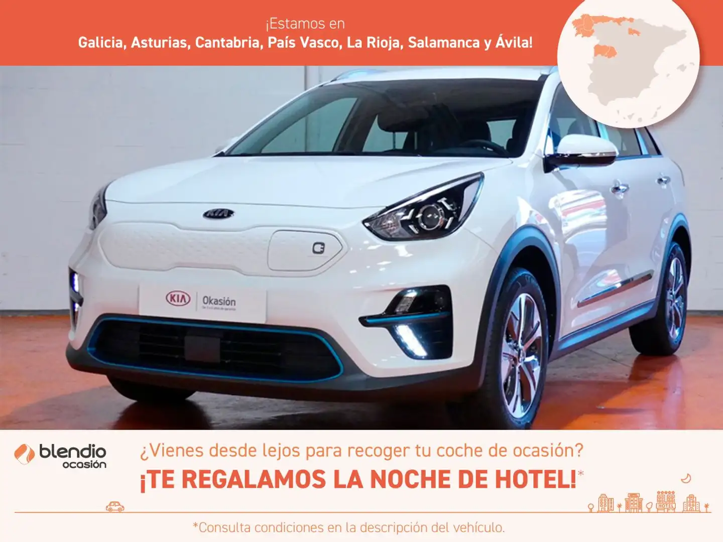 Kia Niro ENIRO DRIVE 100KW 5P Blanco - 1