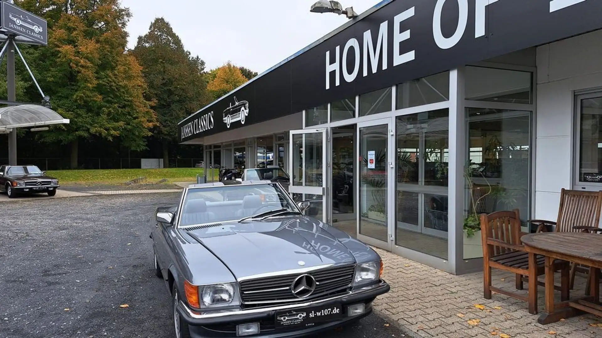 Mercedes-Benz SL 560 NUR 36902 KM Gris - 2