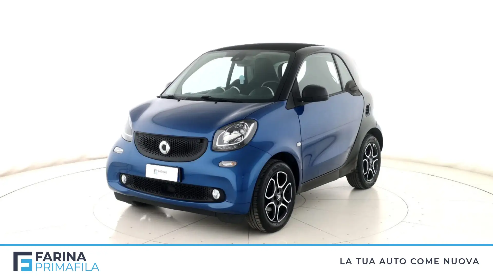 smart forTwo coupe 1.0  Youngster Modrá - 1