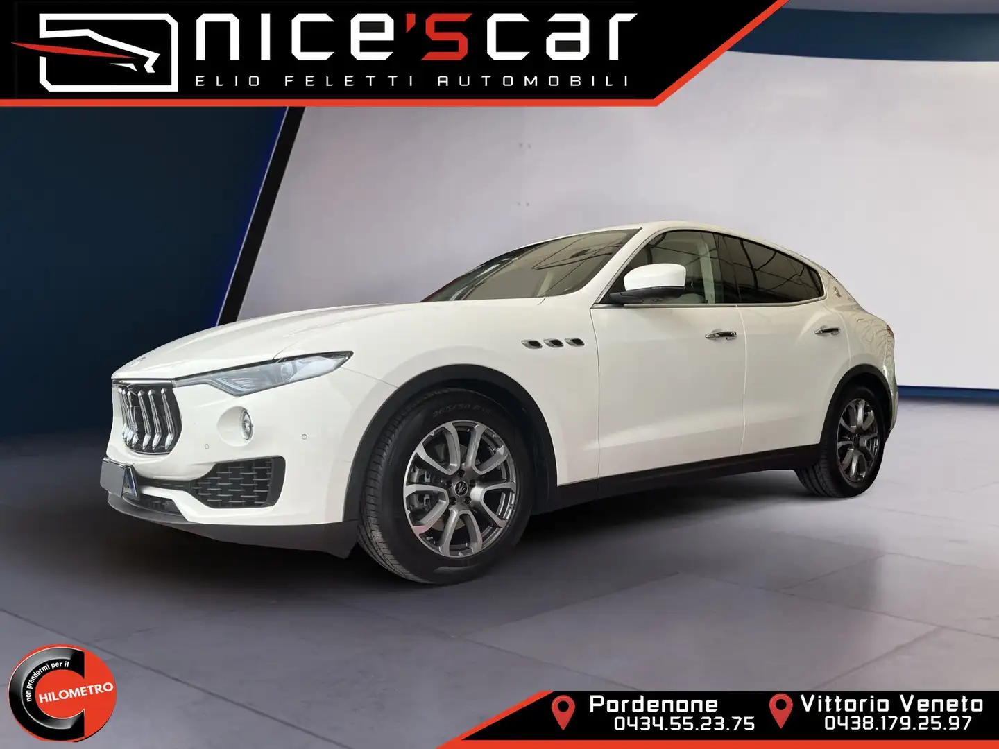 Maserati Levante Levante V6 Diesel AWD Blanc - 1