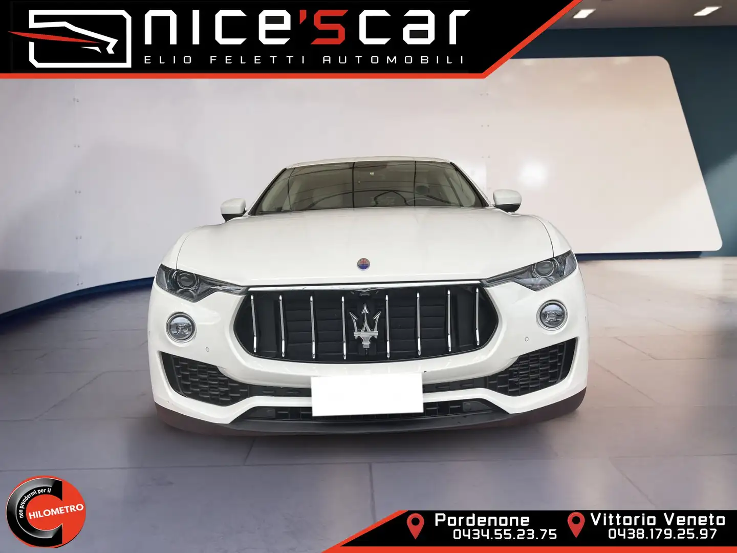 Maserati Levante Levante V6 Diesel AWD Blanc - 2
