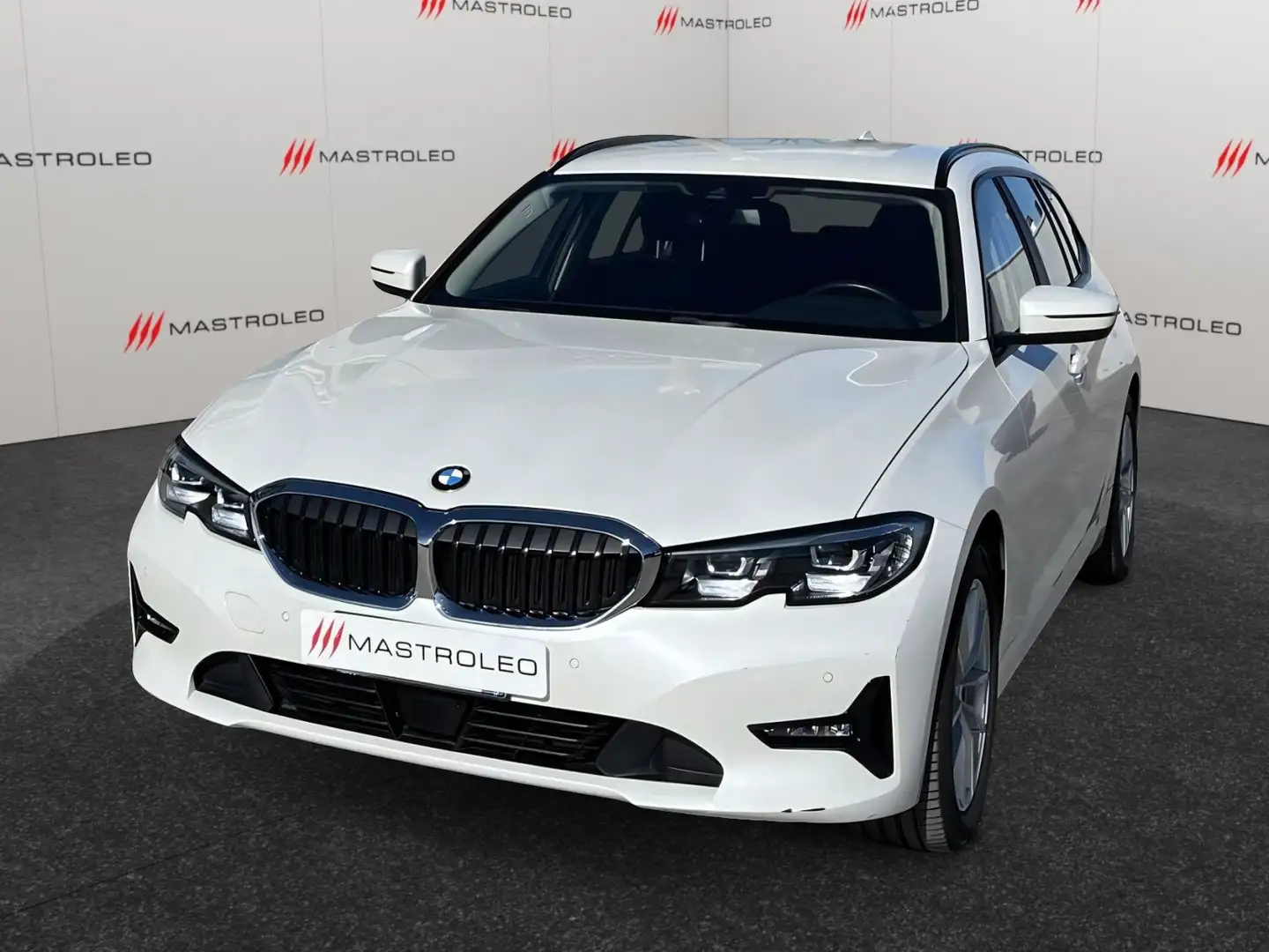 BMW 320 320d Touring xdrive Business Advantage auto,Km Ce Bianco - 1