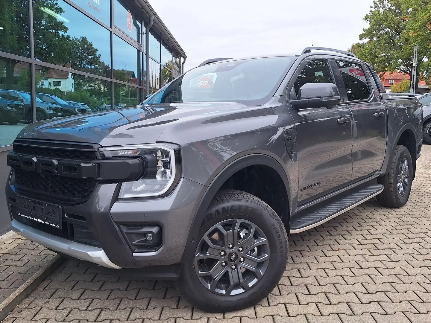 Ford Ranger Wildtrak 3,0 Np71t Tech-71 B+O 360° Lager EU-Neu Grau - 1