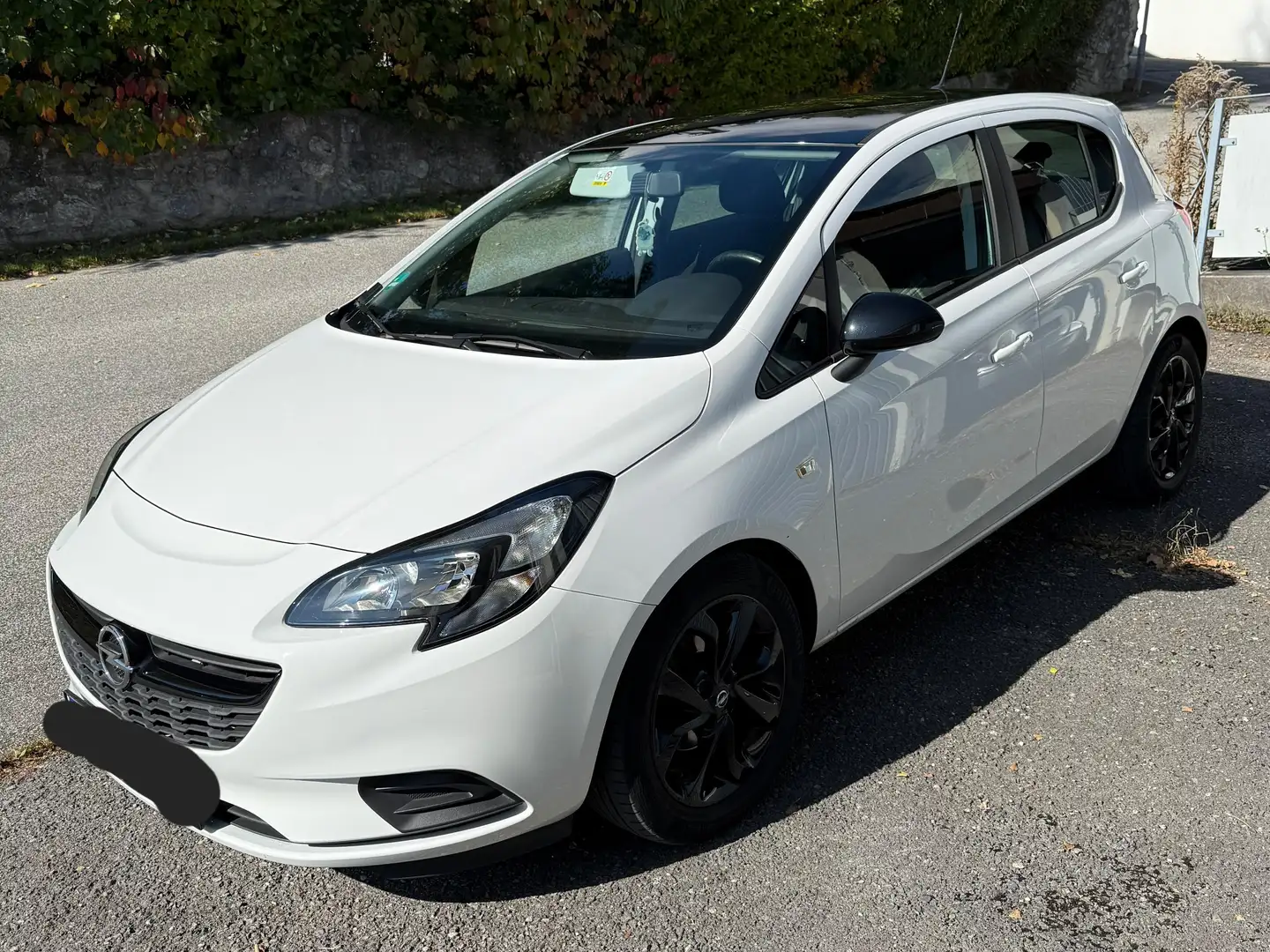 Opel Corsa-e Corsa 1,2 Ecotec Black & White Weiß - 1
