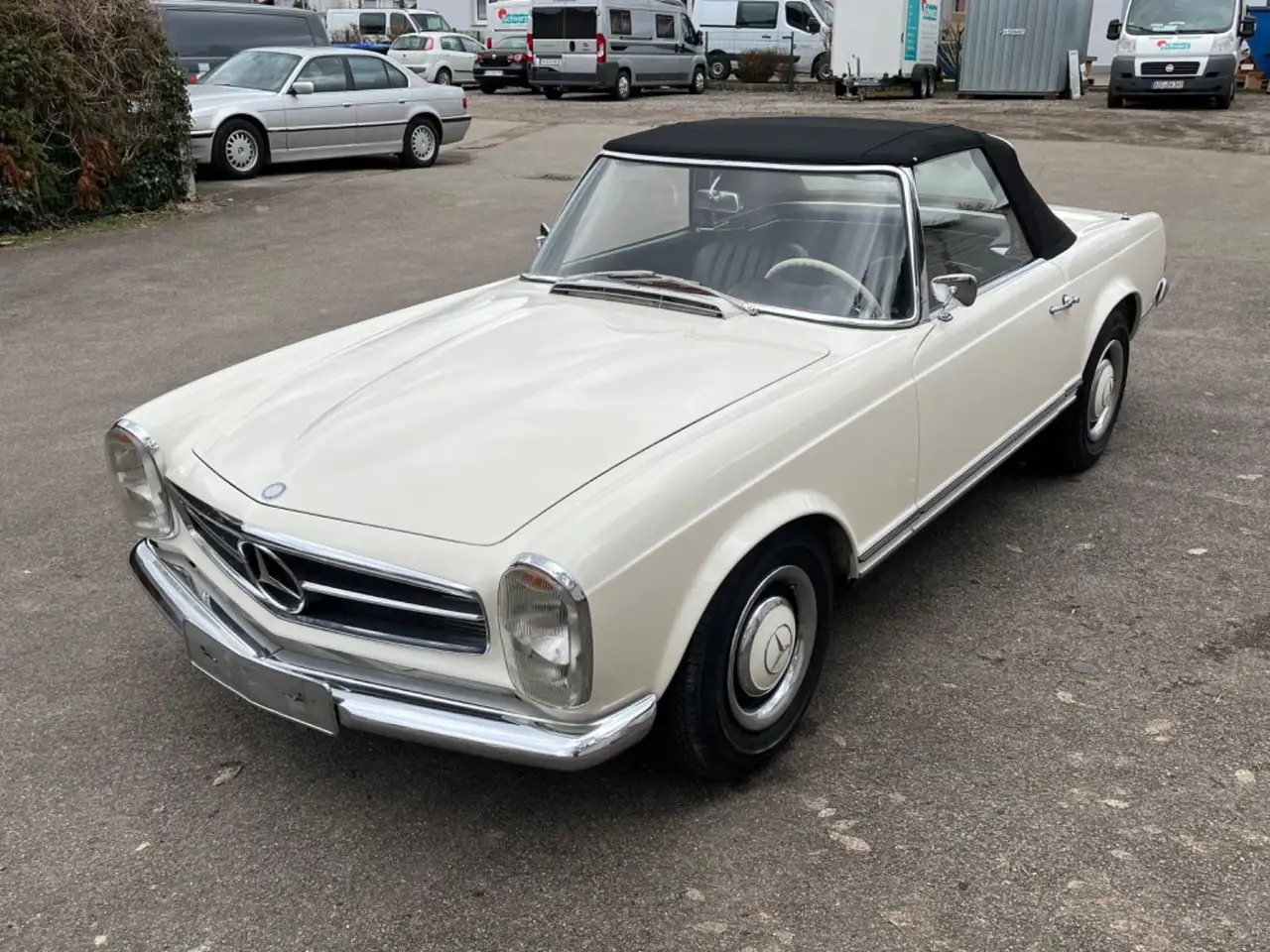 Mercedes-Benz 230 SL DEUTSCH TOPZUSTAND Original MB AT MOTOR, foto 5