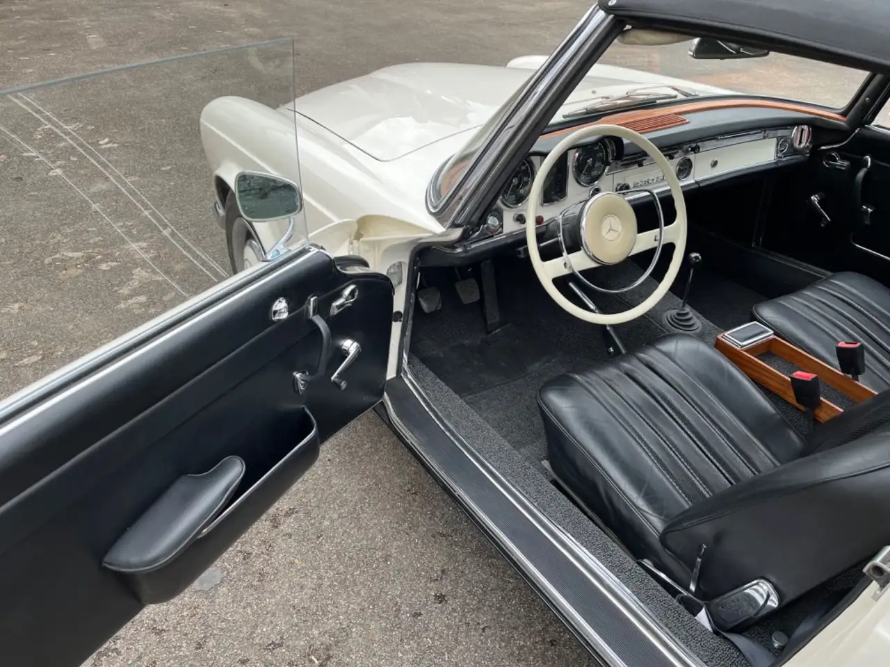 Mercedes-Benz 230 SL DEUTSCH TOPZUSTAND Original MB AT MOTOR, foto 10