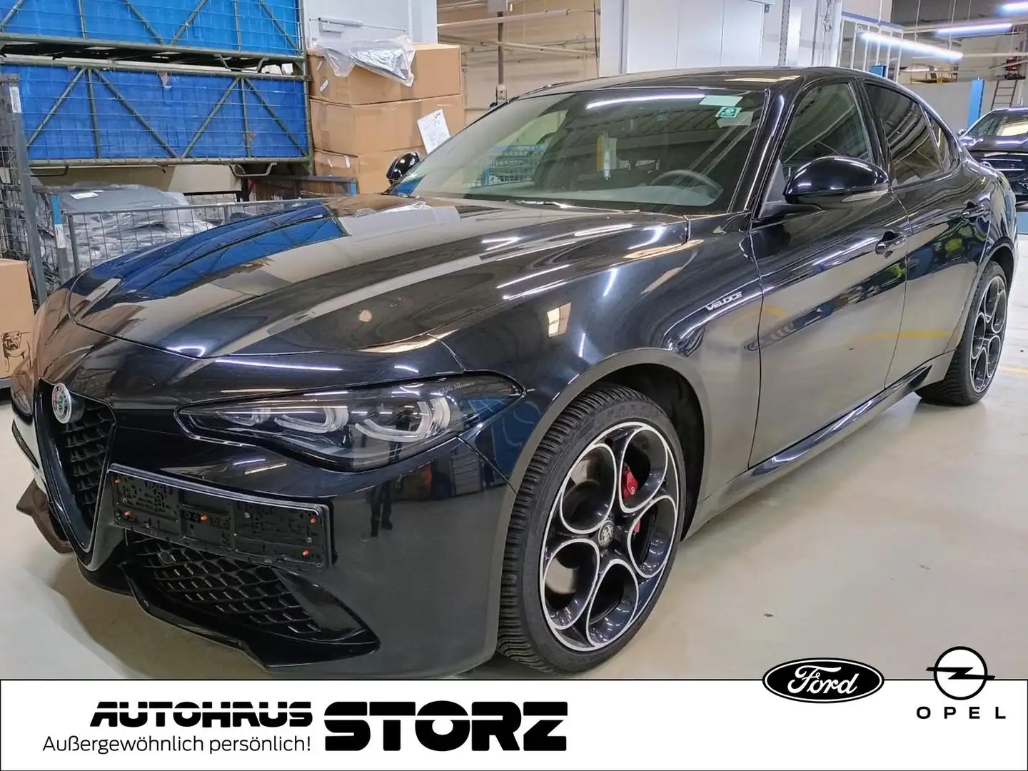 Alfa Romeo Giulia Veloce Q4 |VELOCE|HARMAN&KARDON|LED|KAMERA|WINTER- Schwarz - 1