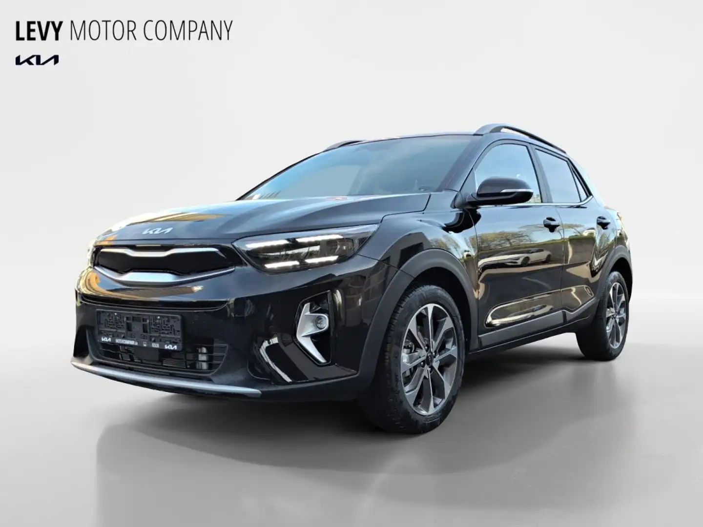 Kia Stonic 1.0T 100 48V Spirit +Automatik+Navi+R.Kam+ Schwarz - 2
