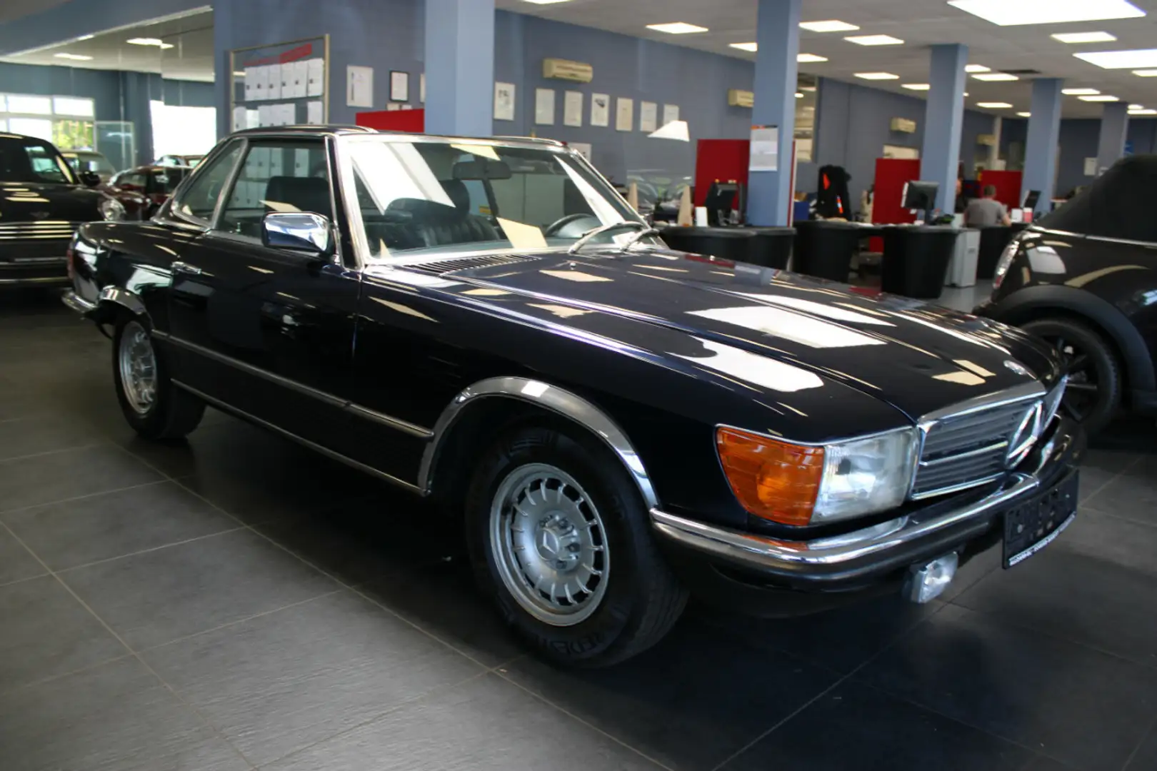 Mercedes-Benz SL 280 -OLDTIMER - G-KAT - Cabrio - Blau - 1