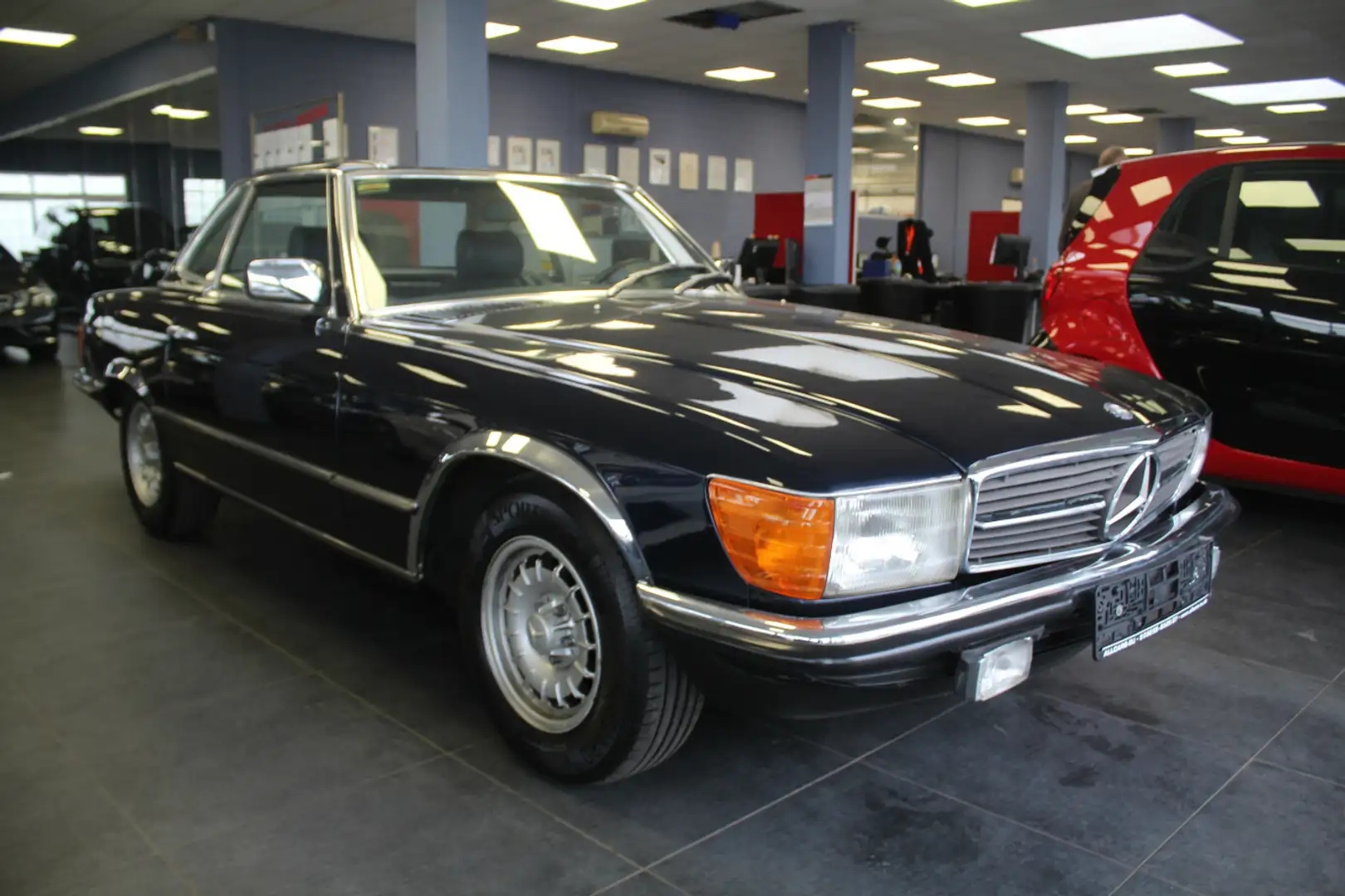Mercedes-Benz SL 280 -OLDTIMER - G-KAT - Cabrio - Синій - 1