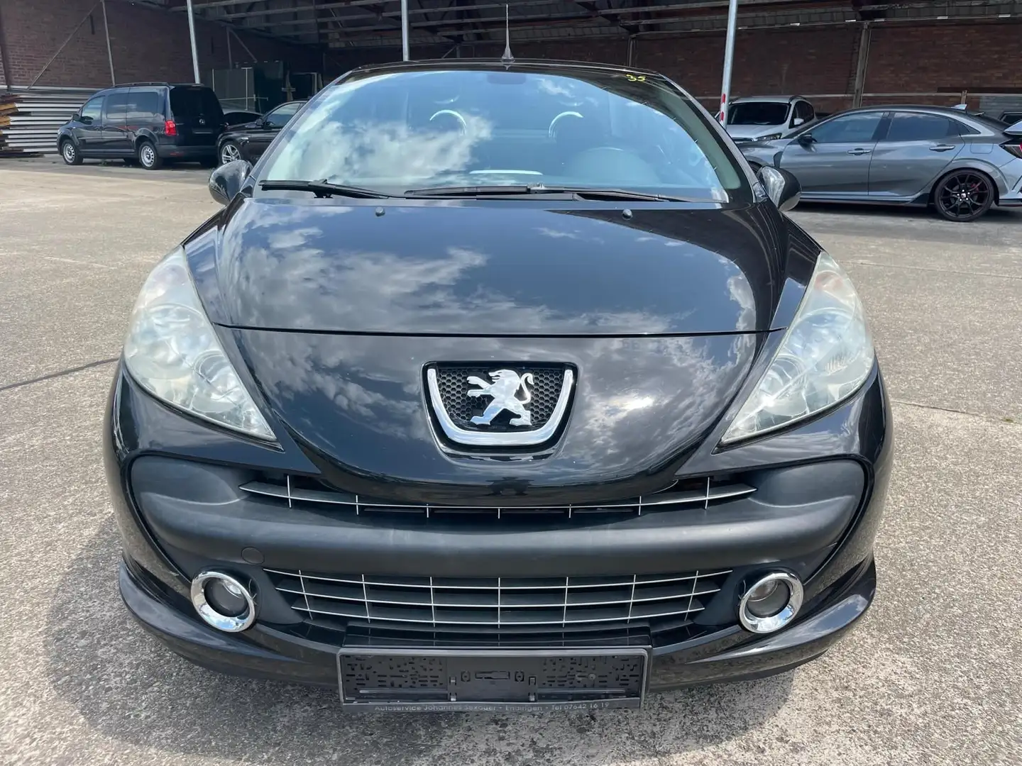 Peugeot 207 CC Cabrio-Coupe Sport/KLIMA/ALU Schwarz - 2