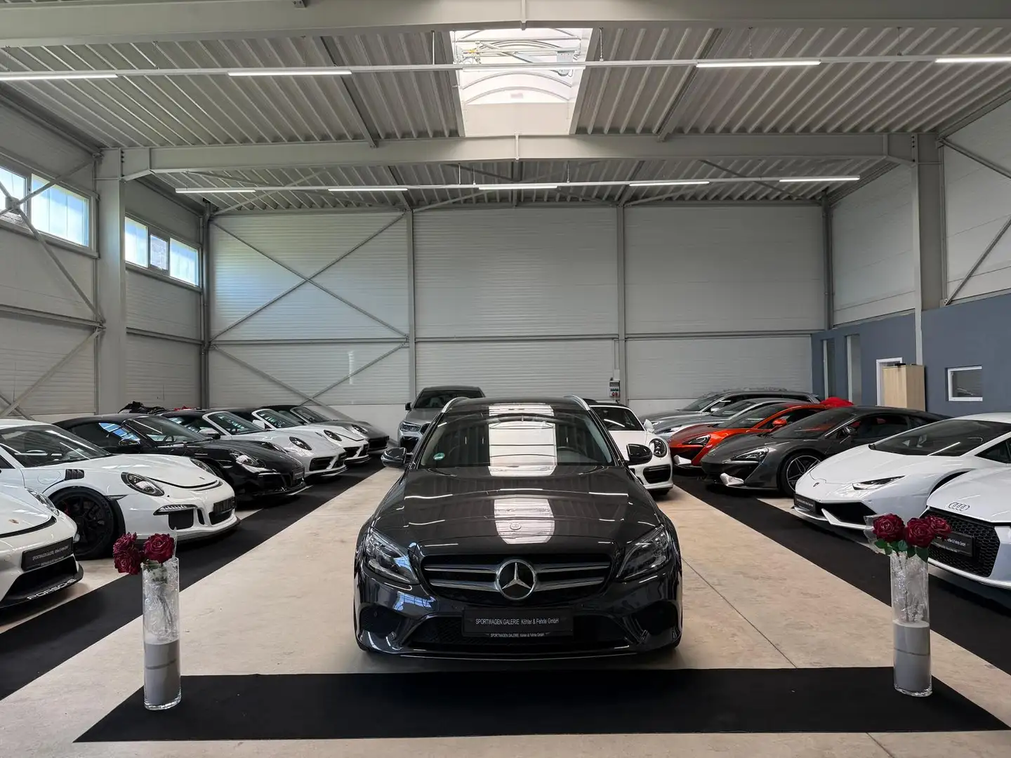 Mercedes-Benz C 200 T/Distronic/AHK/2.Hd Grijs - 1