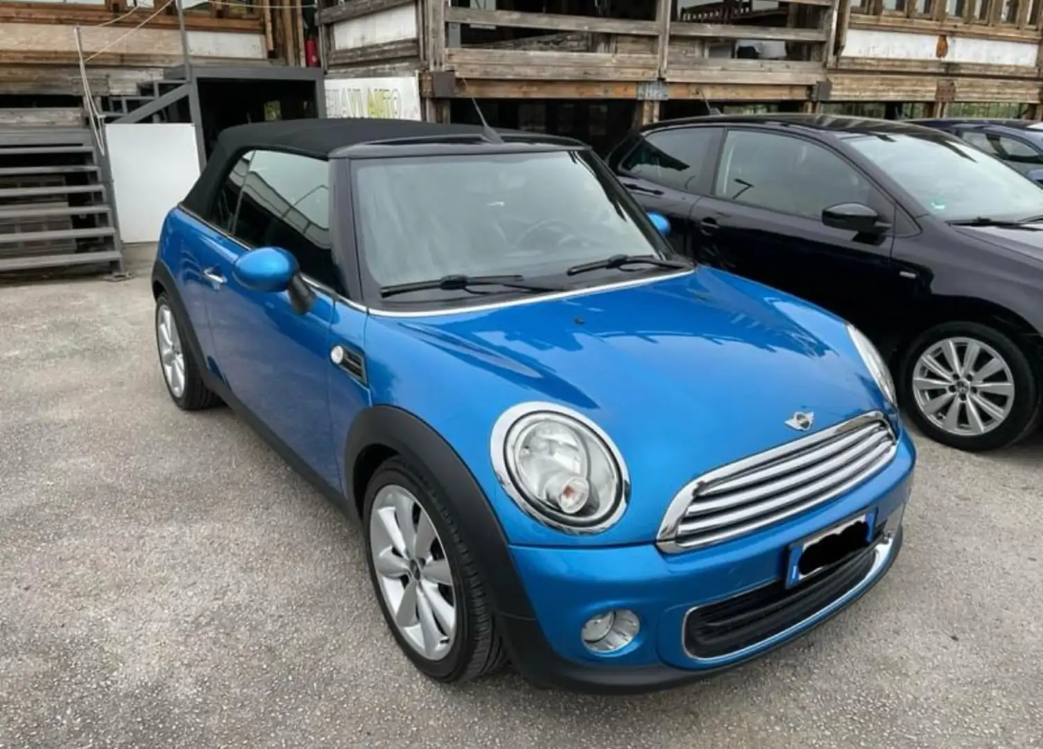 MINI One Cabrio 1.6 s/clima 98cv Синій - 1