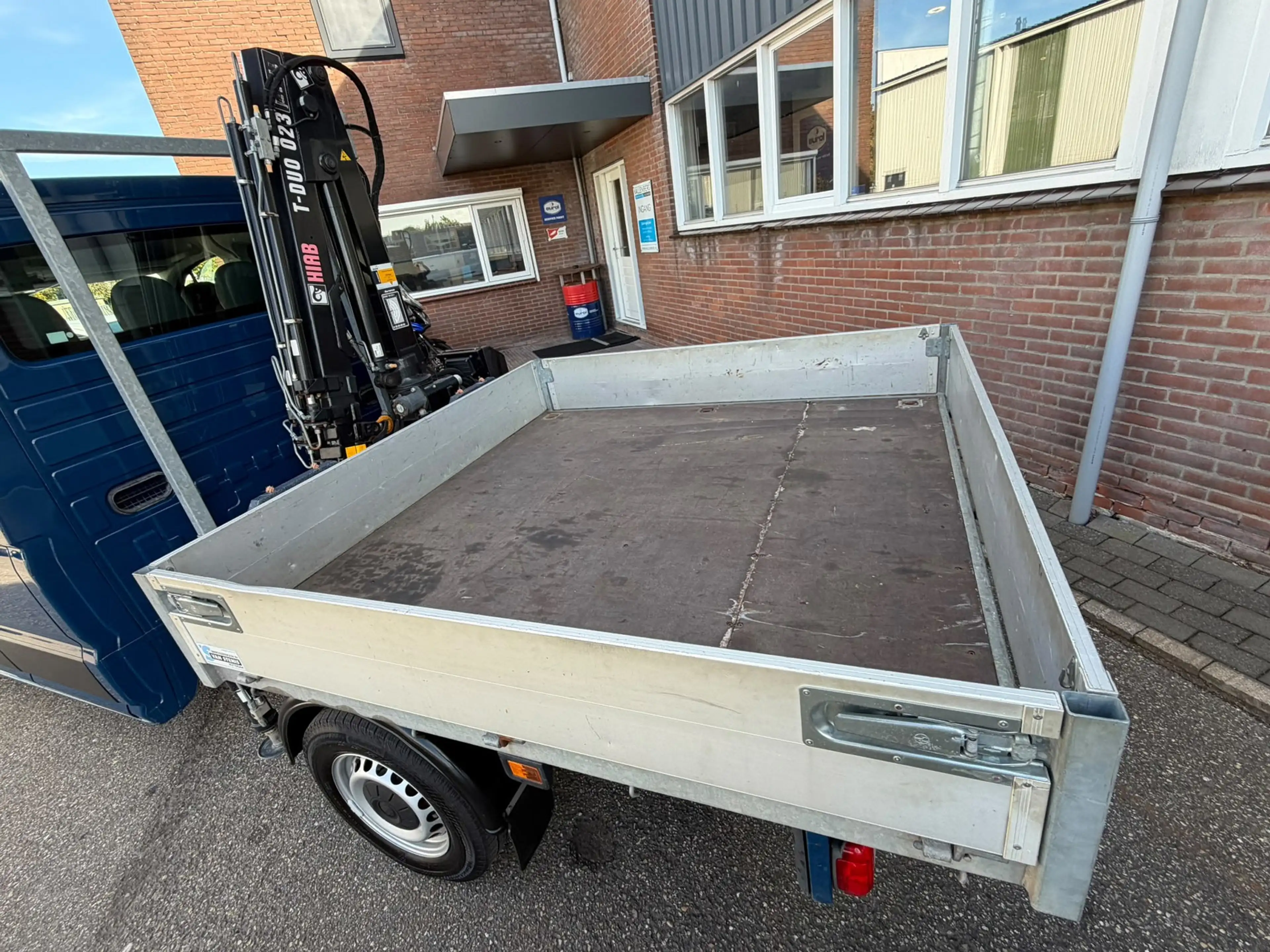 Volkswagen Crafter 35 2.0 TDI Pickup / DC / HIAB Kraan / Trekhaak 6 p — photo 12