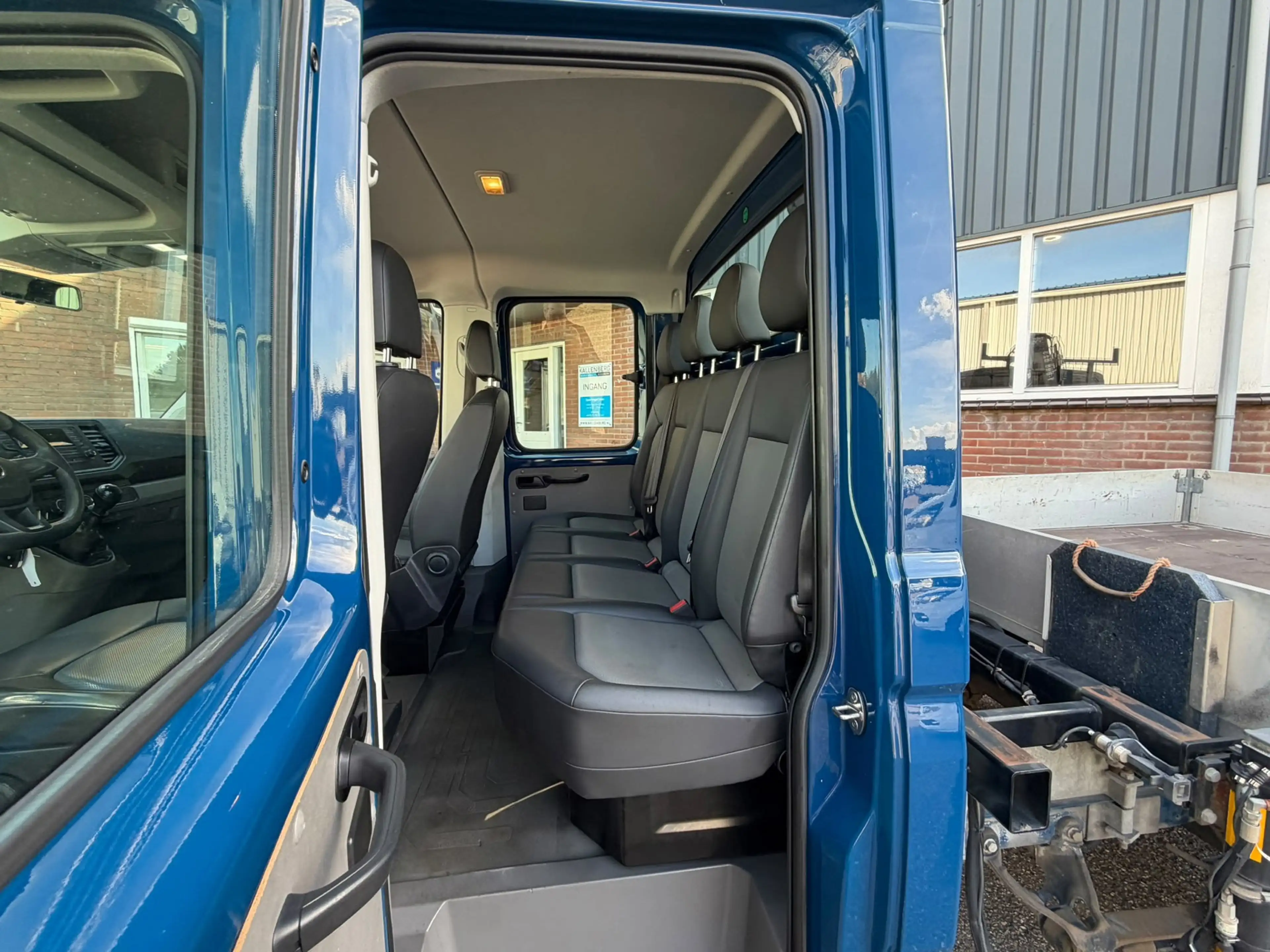 Volkswagen Crafter 35 2.0 TDI Pickup / DC / HIAB Kraan / Trekhaak 6 p — photo 7
