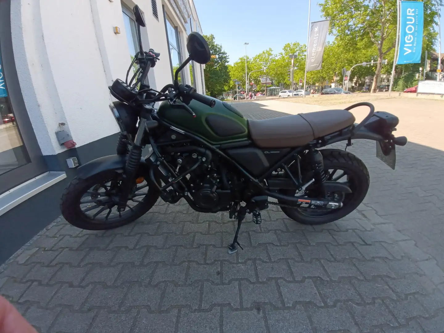 Honda CL 500 Scrambler Grün - 1