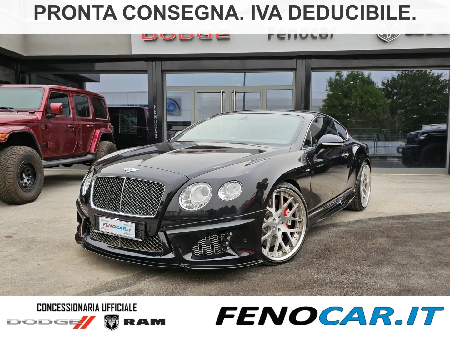 Bentley Continental GT 6.0 W12 Speed 625cv cerchi 22" PERFETTA Fekete - 1
